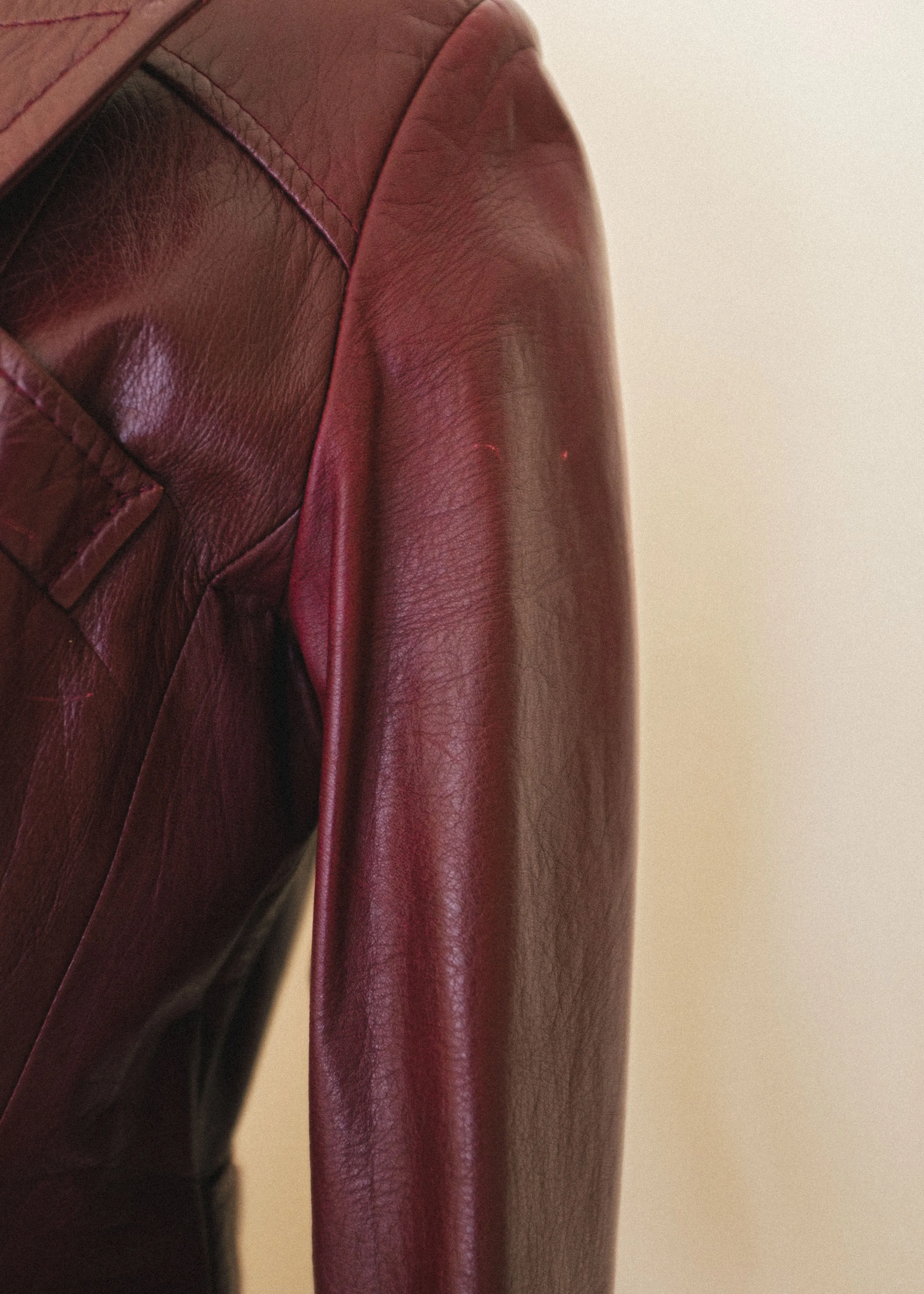 70's Aigner Wine Trench Coat