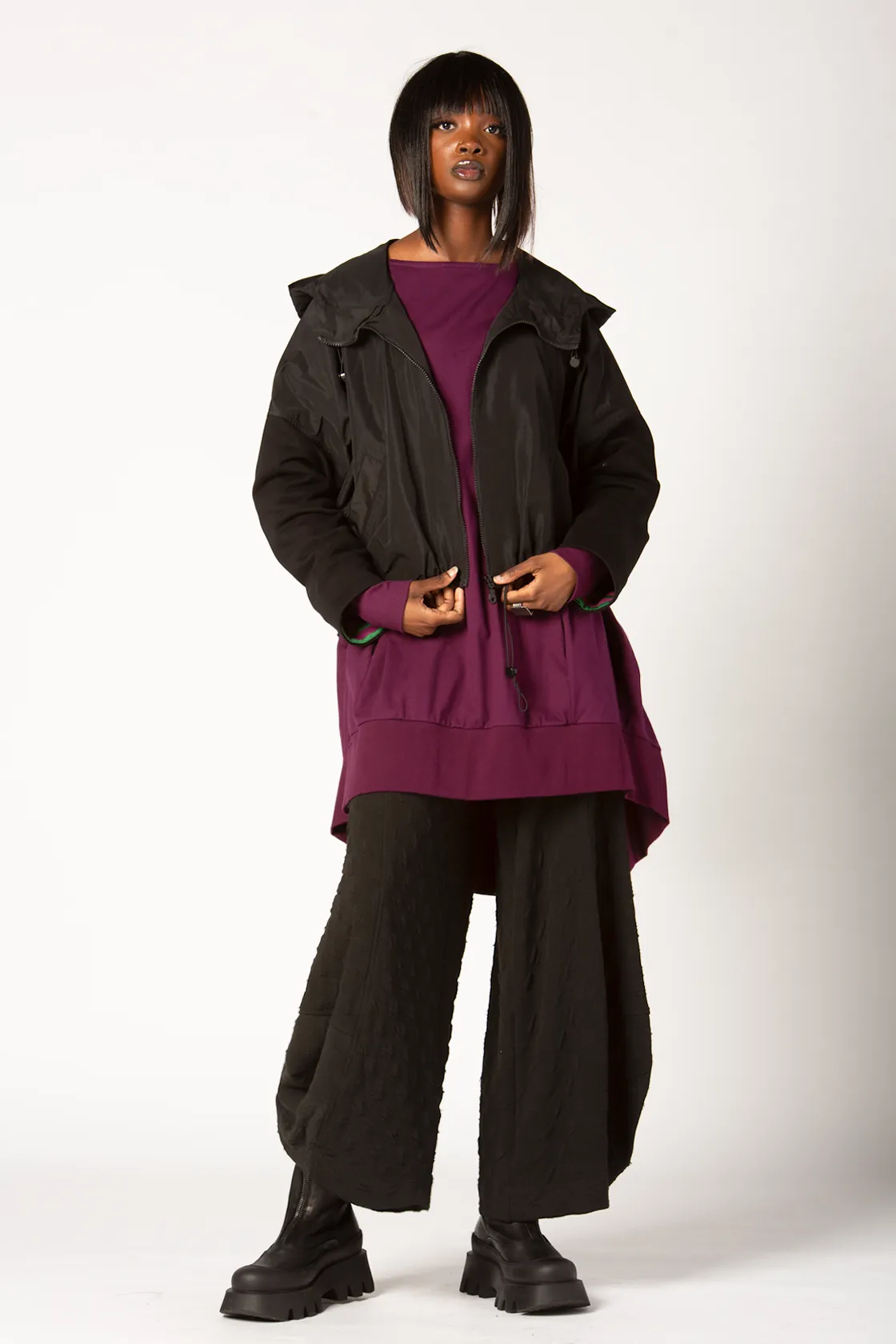 ALEMBIKA Spezia Jacket in Black