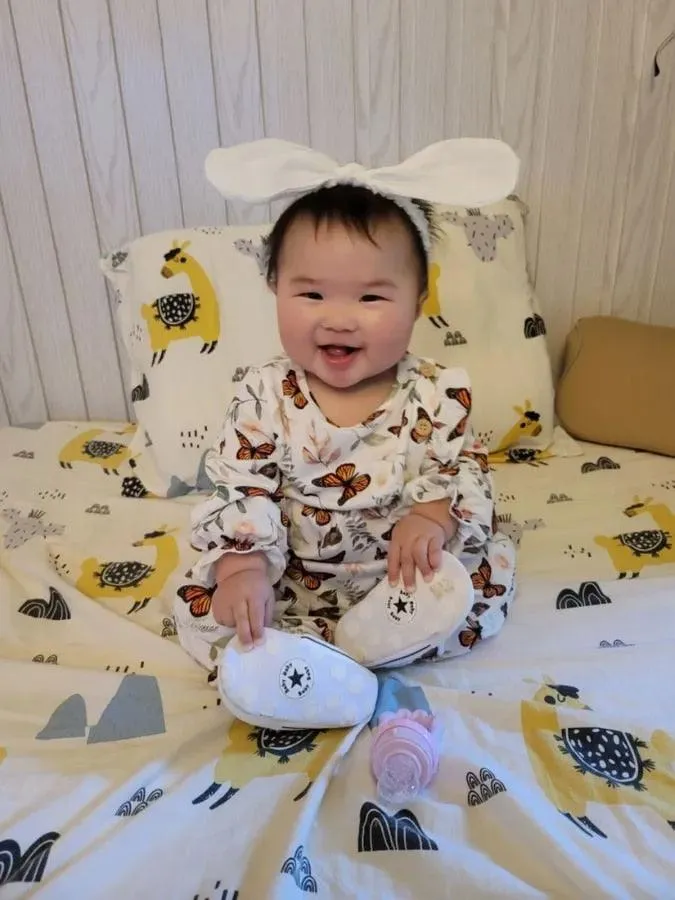 Baby Girl Long-sleeve Jumpsuit