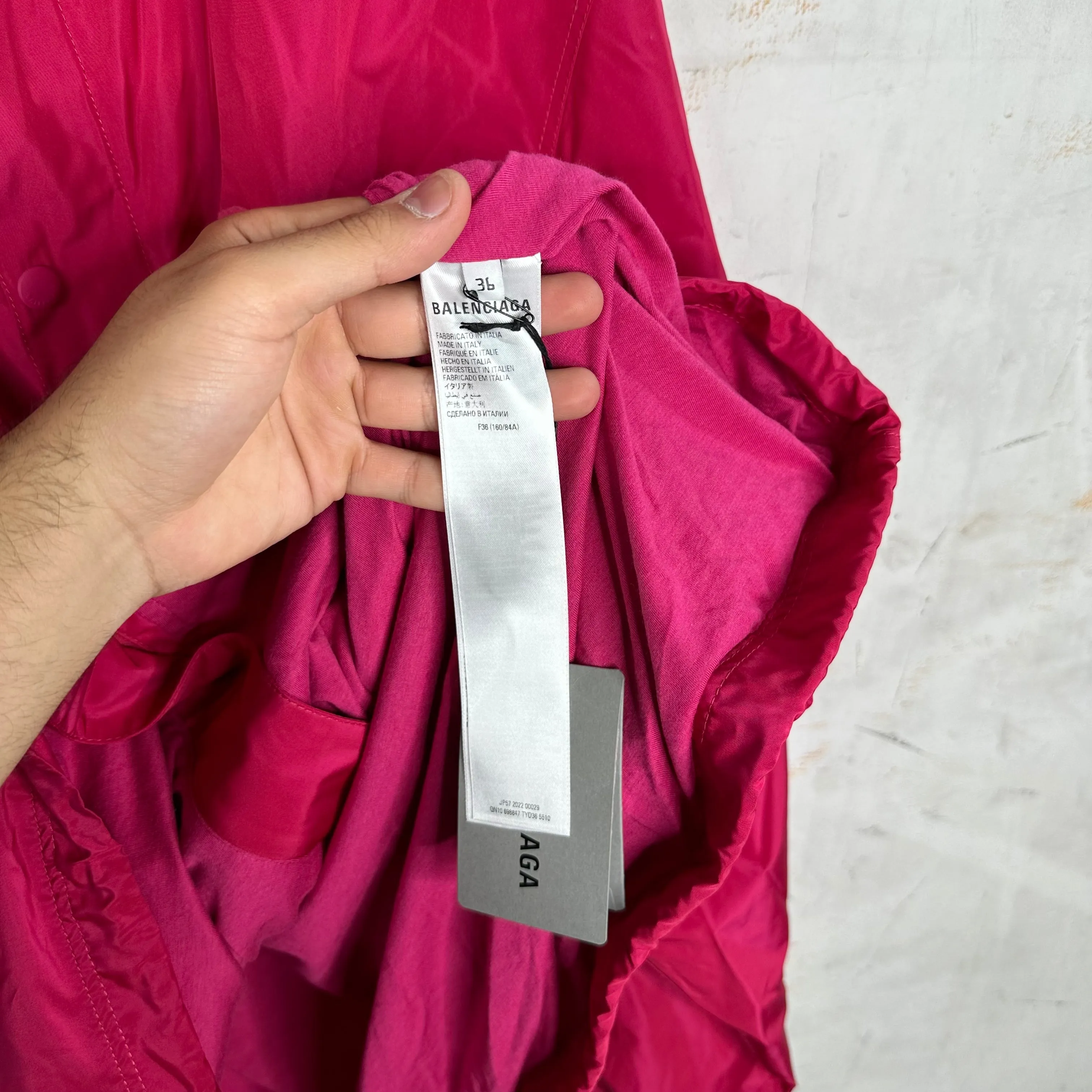 Balenciaga Sporty B Coaches Jacket