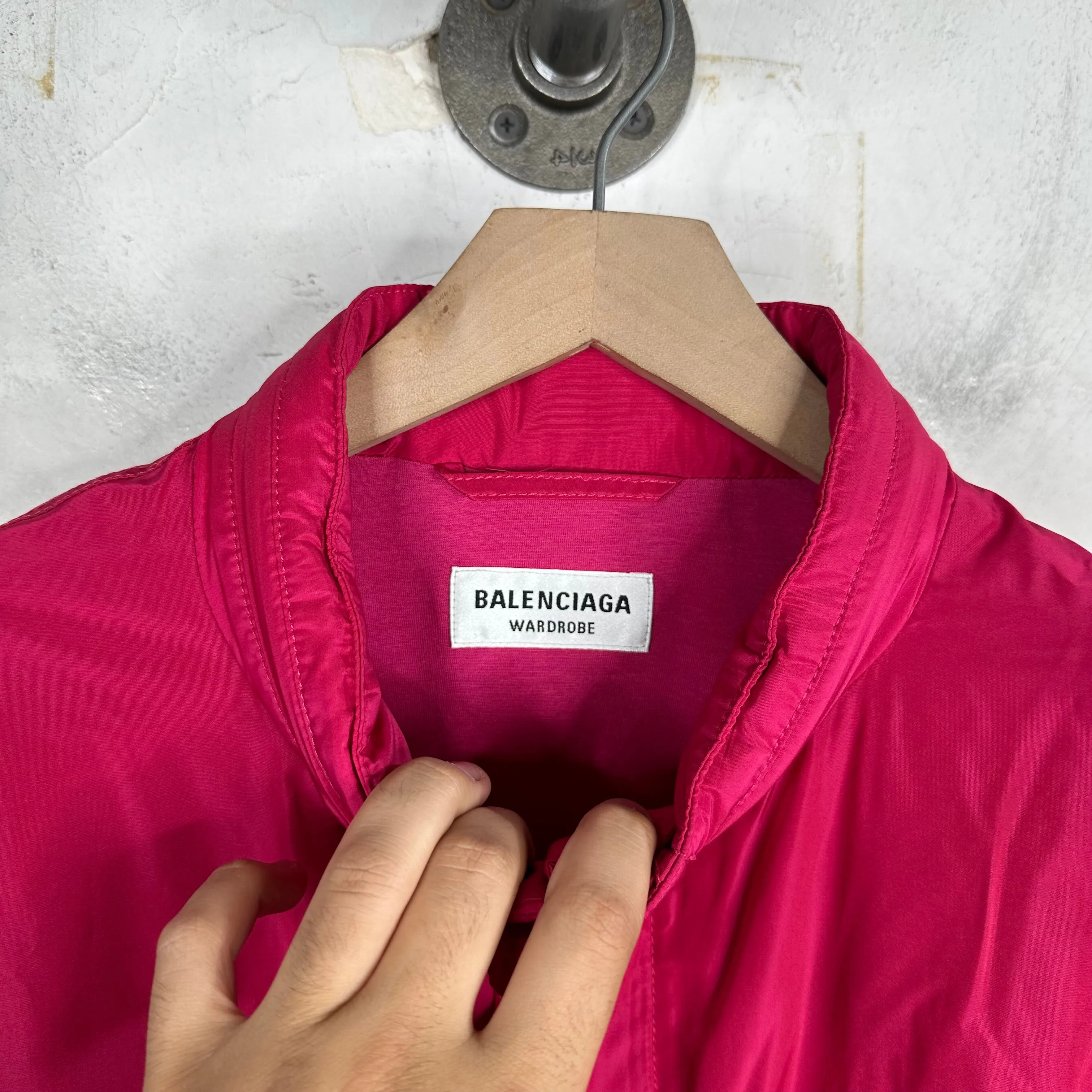 Balenciaga Sporty B Coaches Jacket