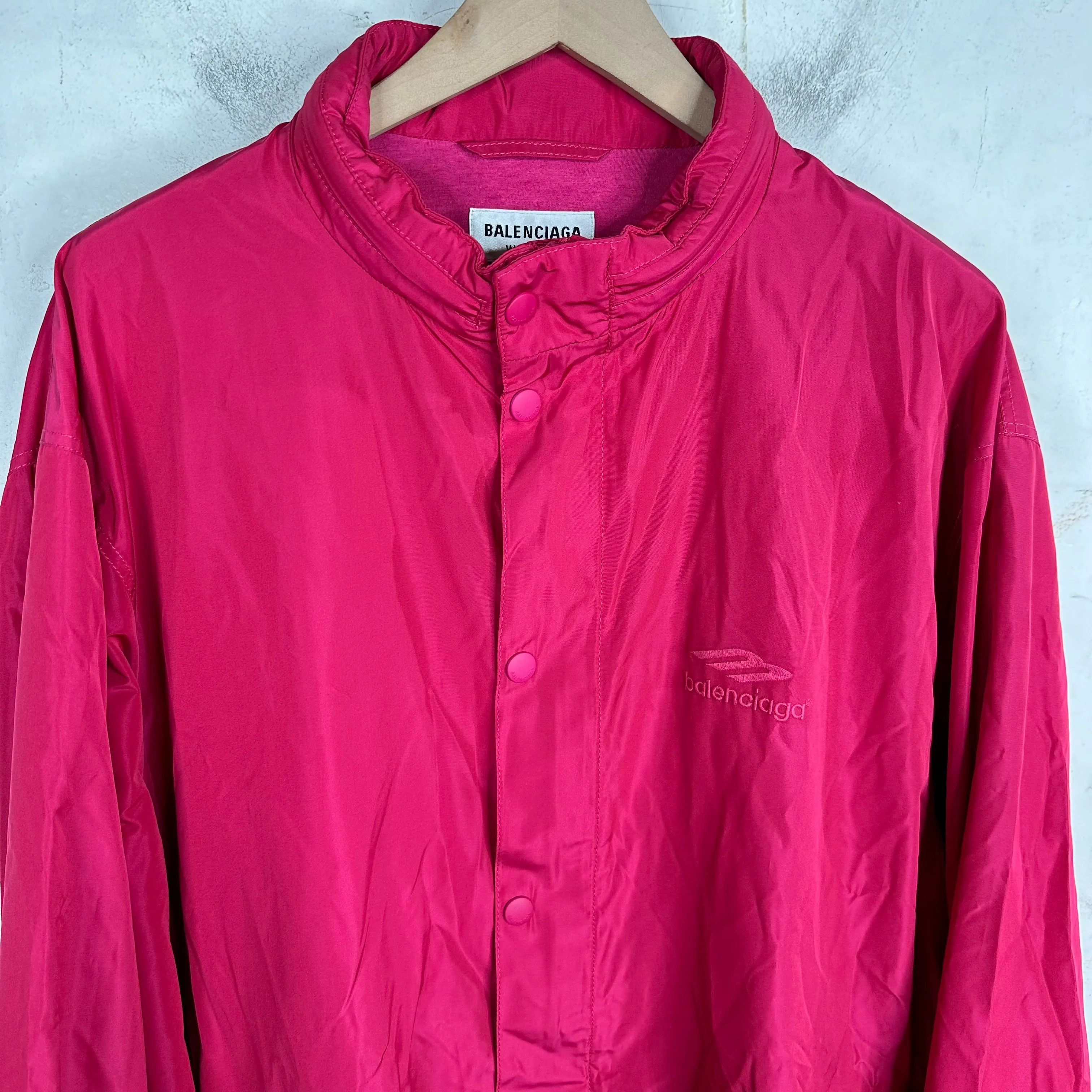 Balenciaga Sporty B Coaches Jacket