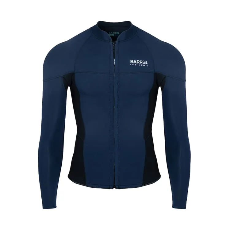 Barrel Men Active 2MM Neoprene Jacket-NAVY