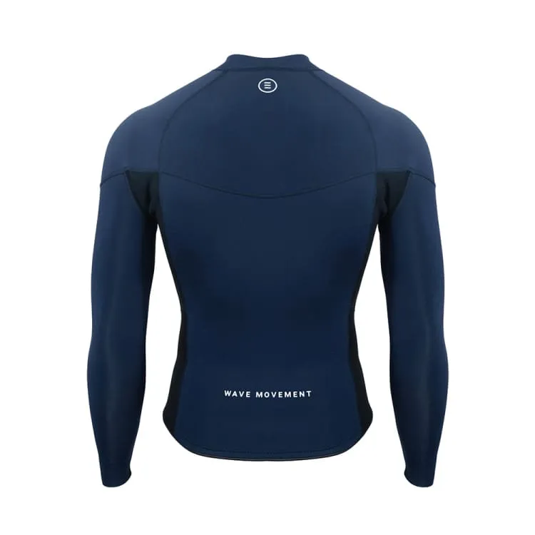 Barrel Men Active 2MM Neoprene Jacket-NAVY