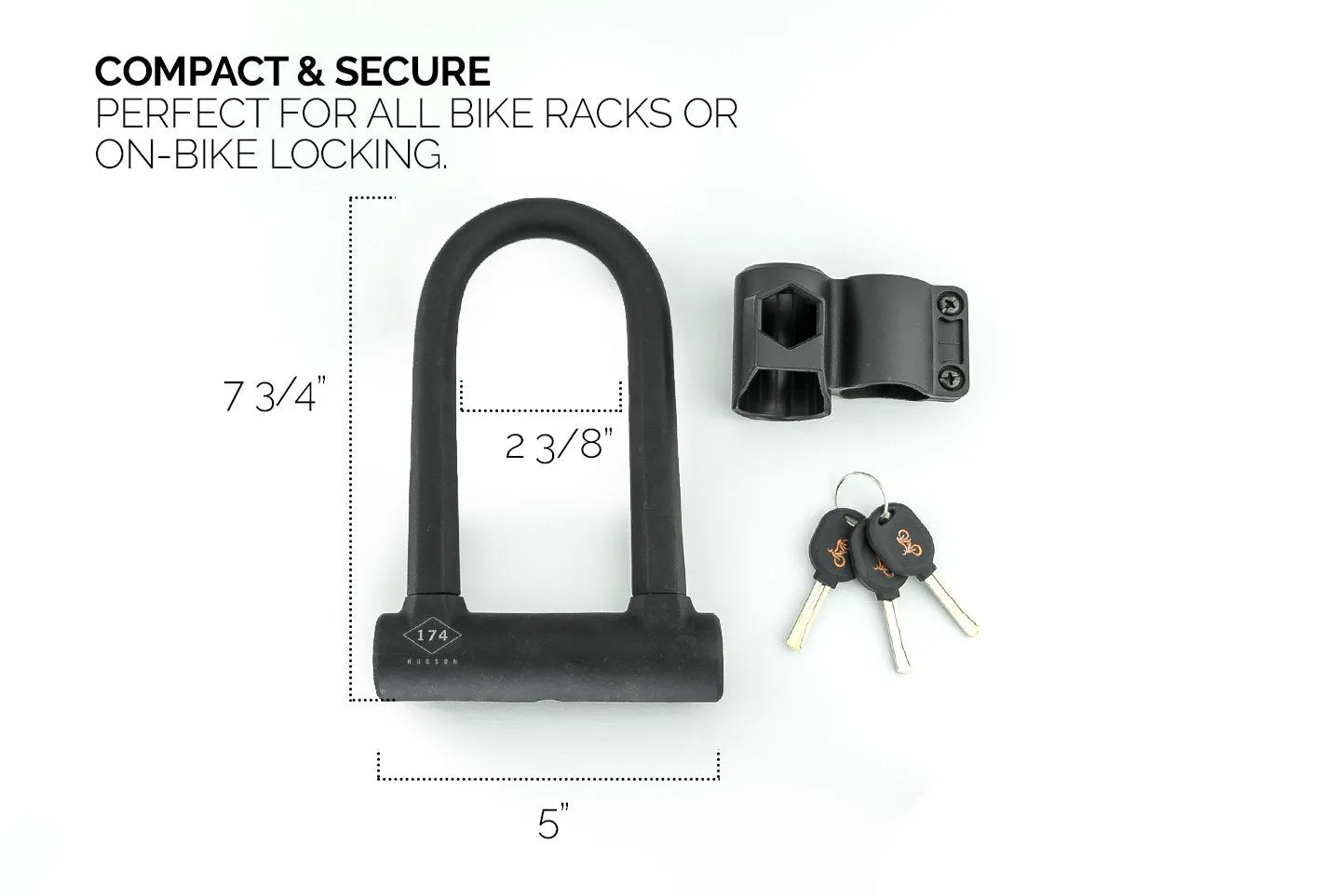 Brilliant Small U-Lock