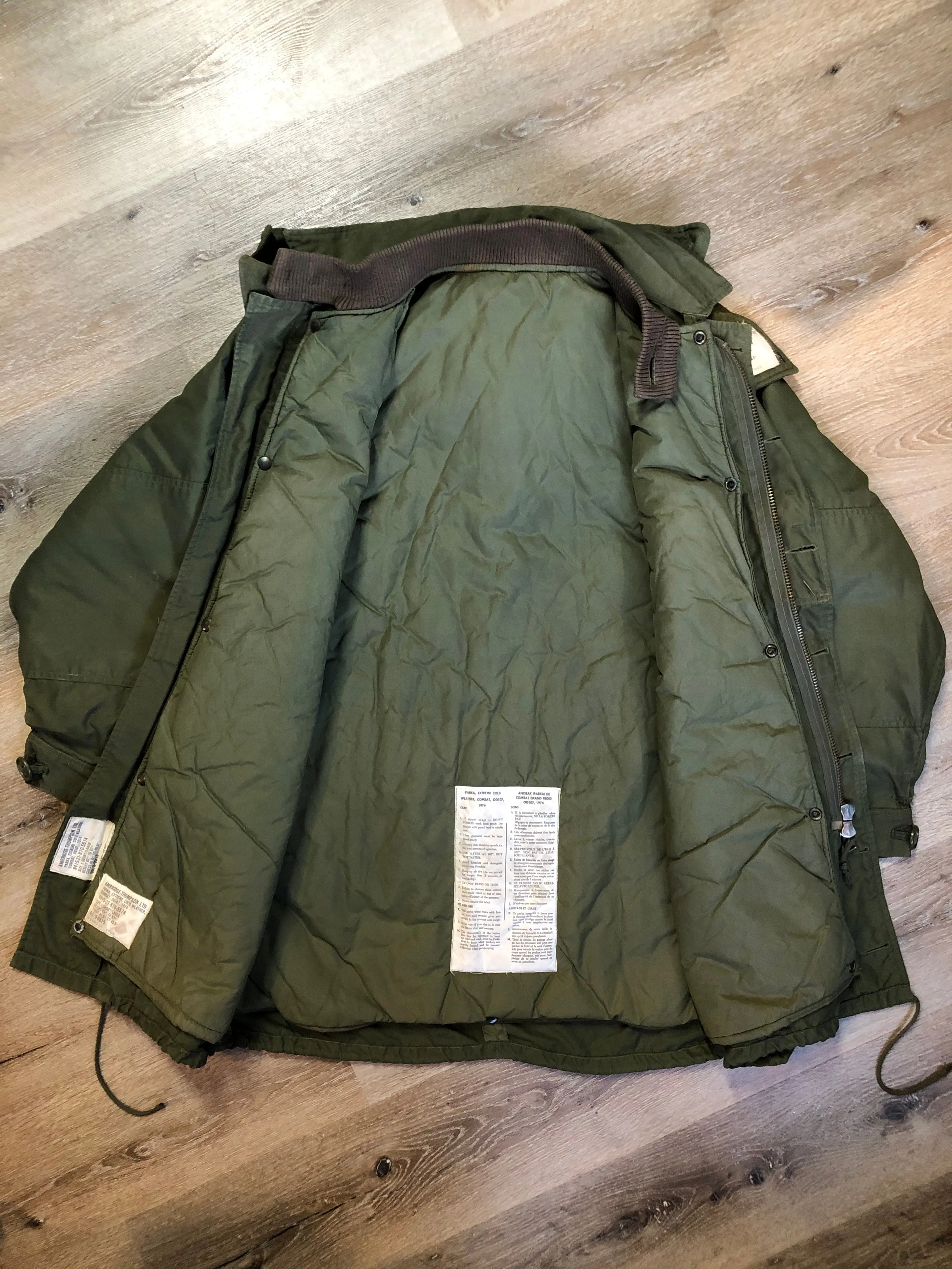 Canadian Military Surplus Extreme Cold Parka, SOLD