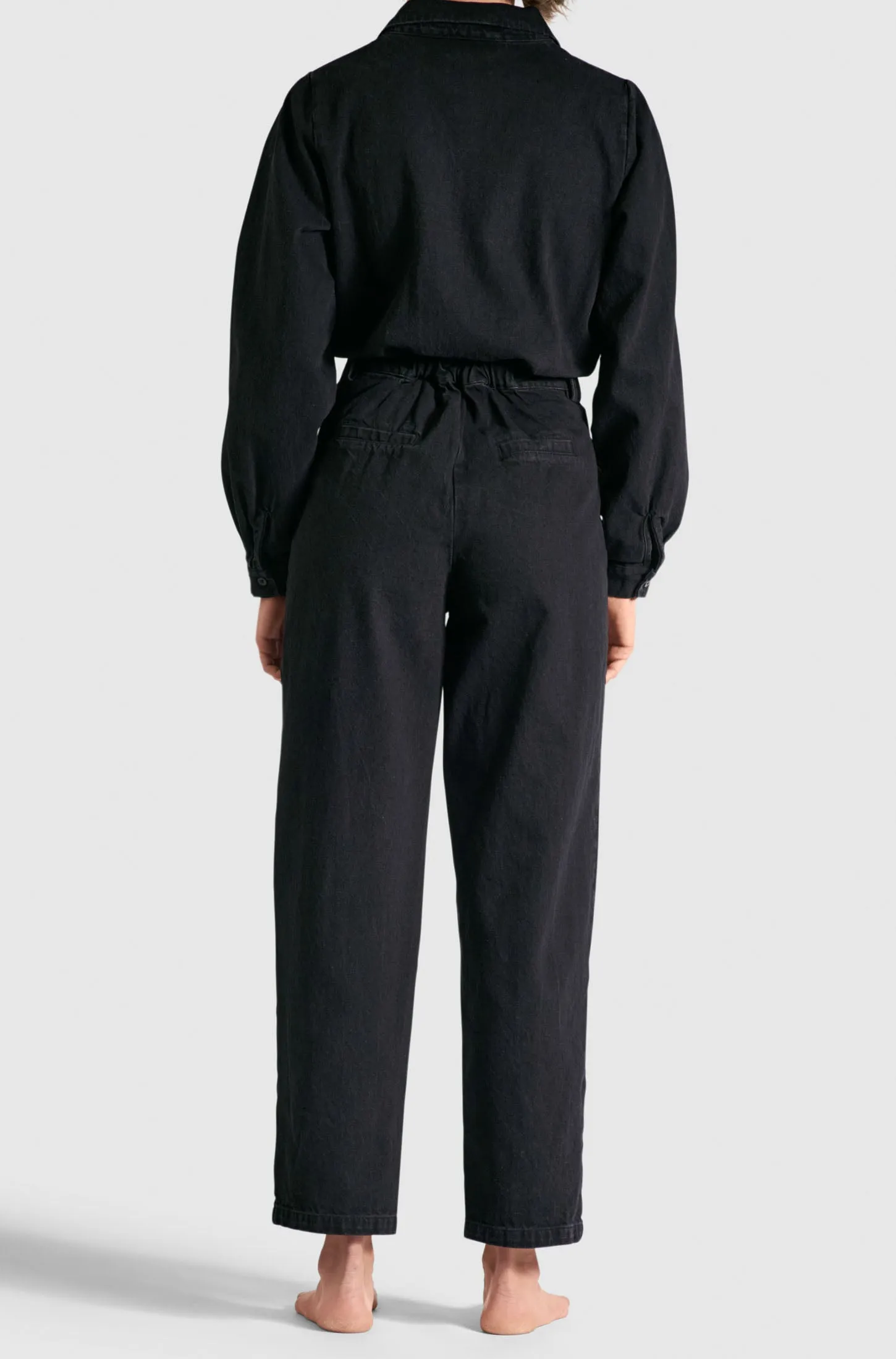 Carrie Jumpsuit - Washed Black