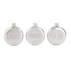 Chateau: Assorted Vintage Phrase Flasks