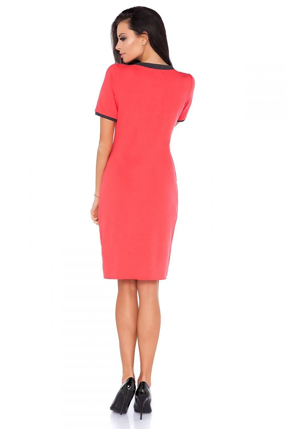 Chic Envelope Front Knit Dress