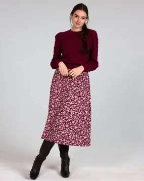 Endless Floral Midi Skirt