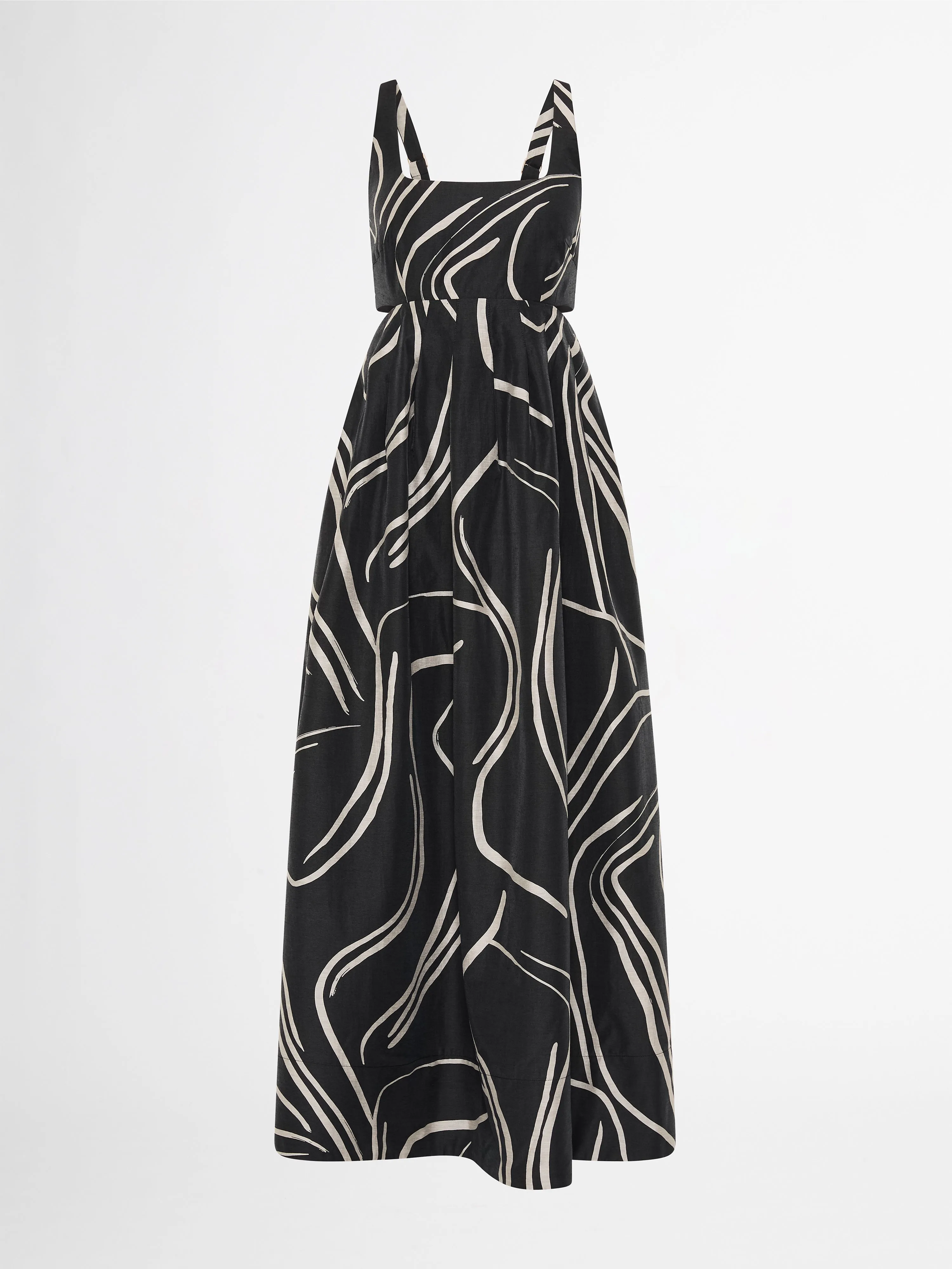 FIGURE DANCER MIDI DRESS
