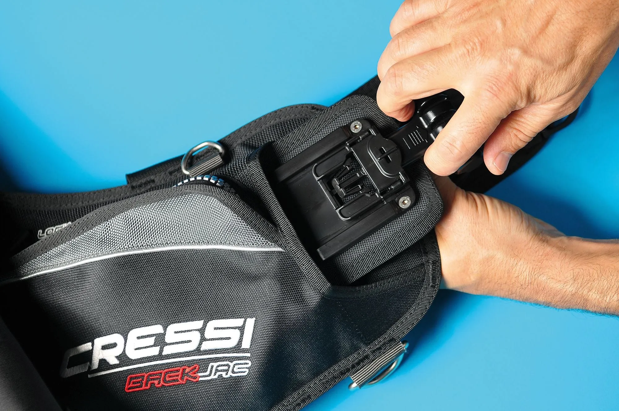 Flat Lock Aid System Weight Pocket