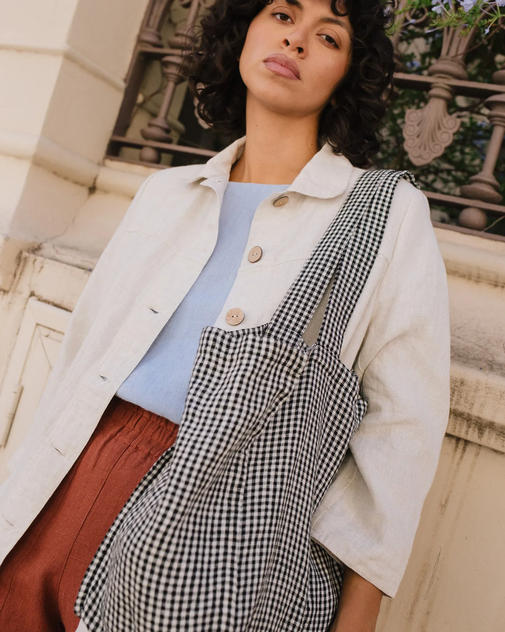 HELSINKI linen jacket