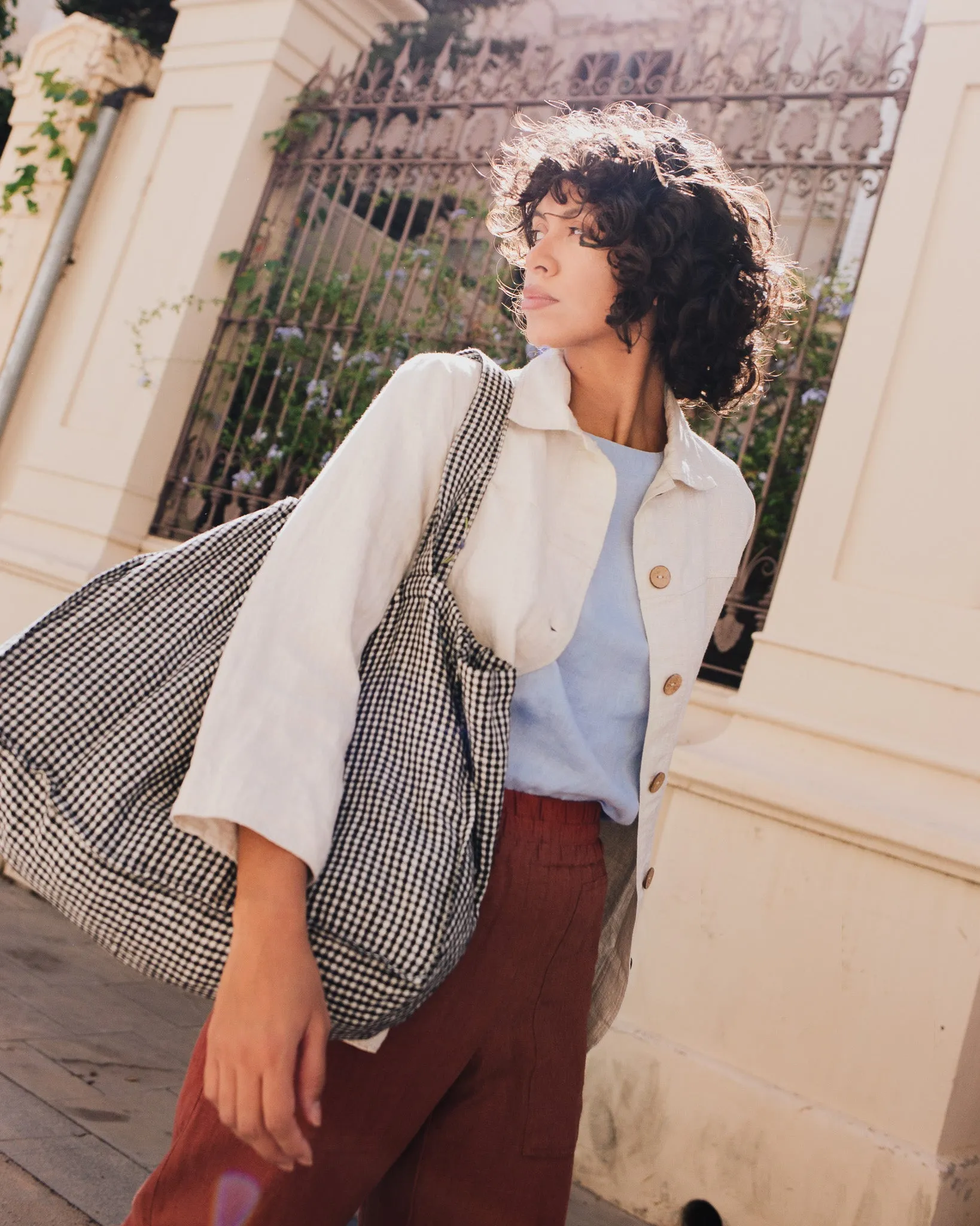 HELSINKI linen jacket