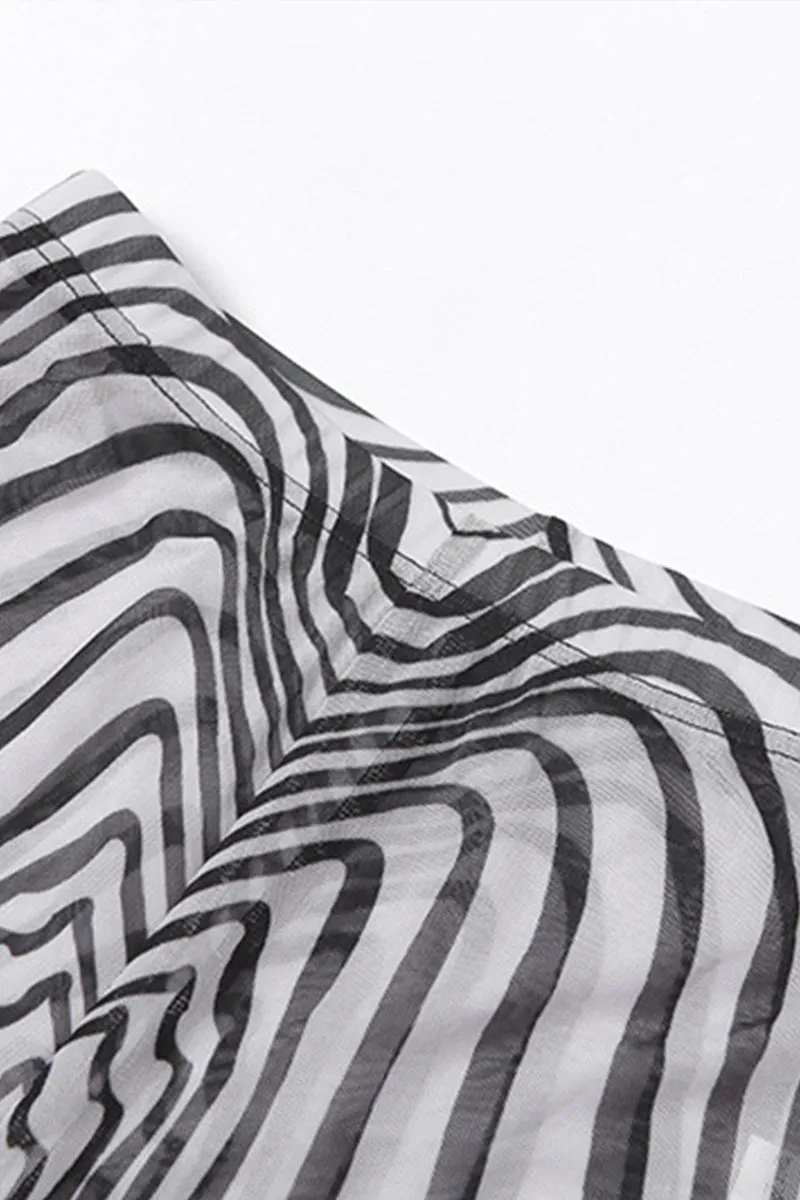 HJP1225 Zebra Print Jumpsuit