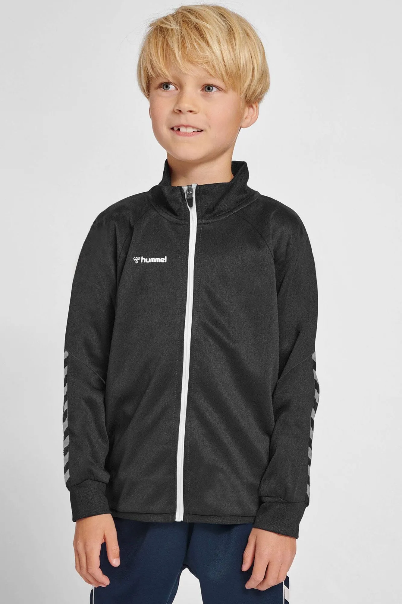 Hummel Boy's Foreman Arrow Printed Sports Zipper Jacket
