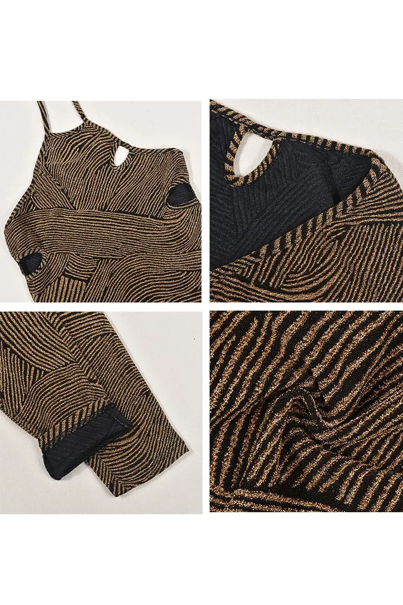 JB062 Halter Cutout Fashion Jumpsuits