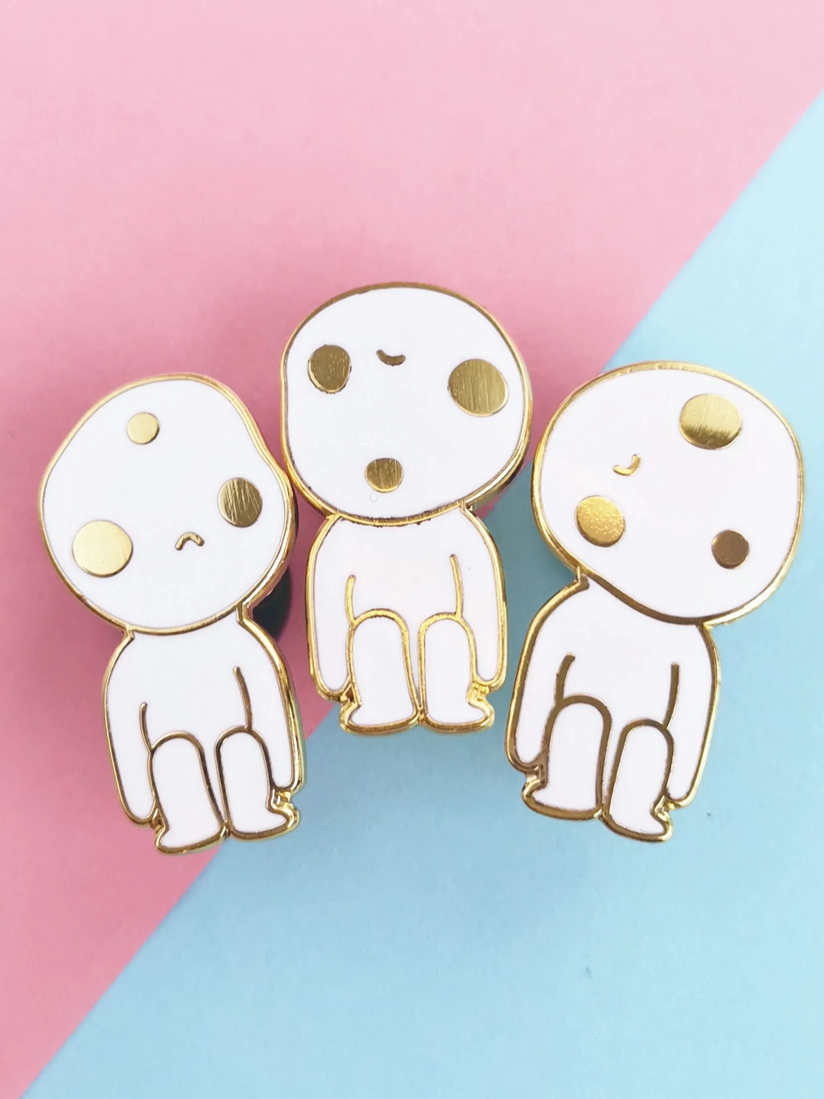 Kodama Enamel Pins