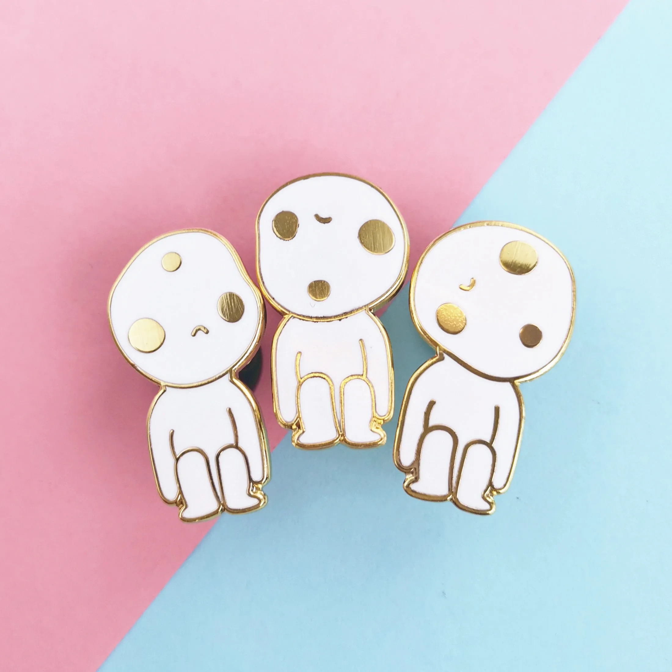 Kodama Enamel Pins