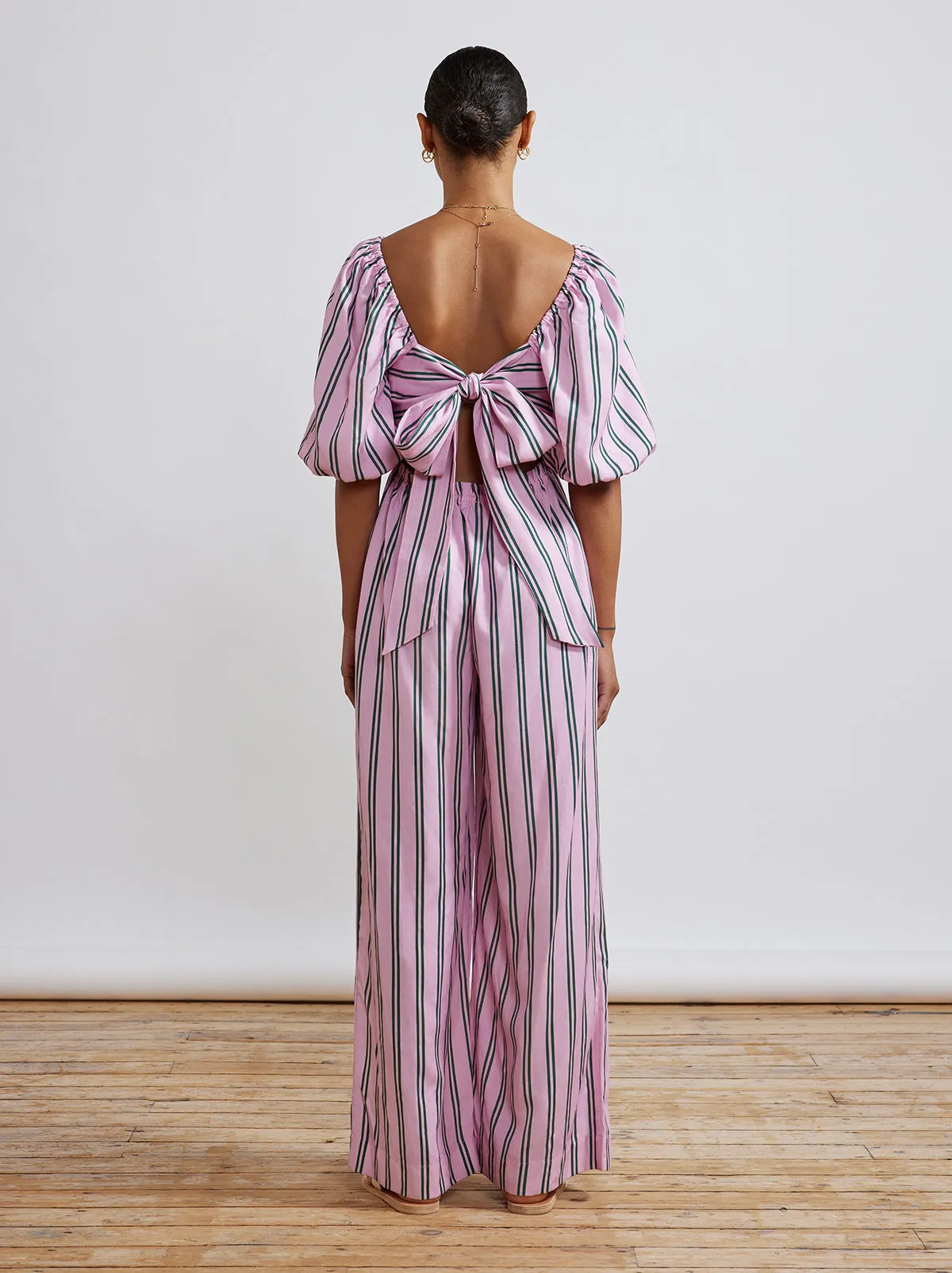 Lydia Palm Springs Stripe Jumpsuit