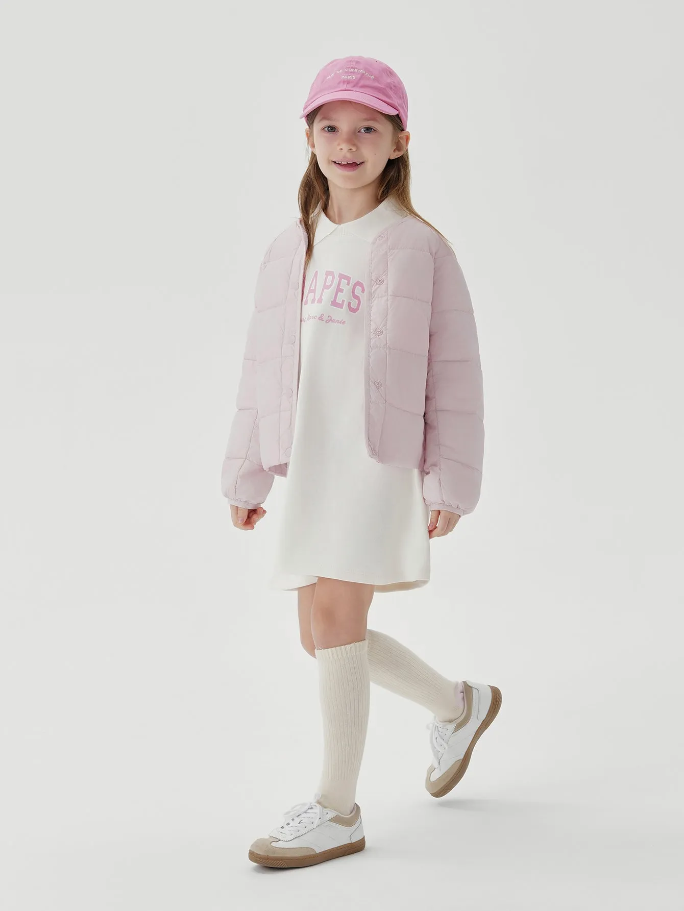 MARC & JANIE Boys Girls Ultralight Seamless Down Compact Jacket  231279