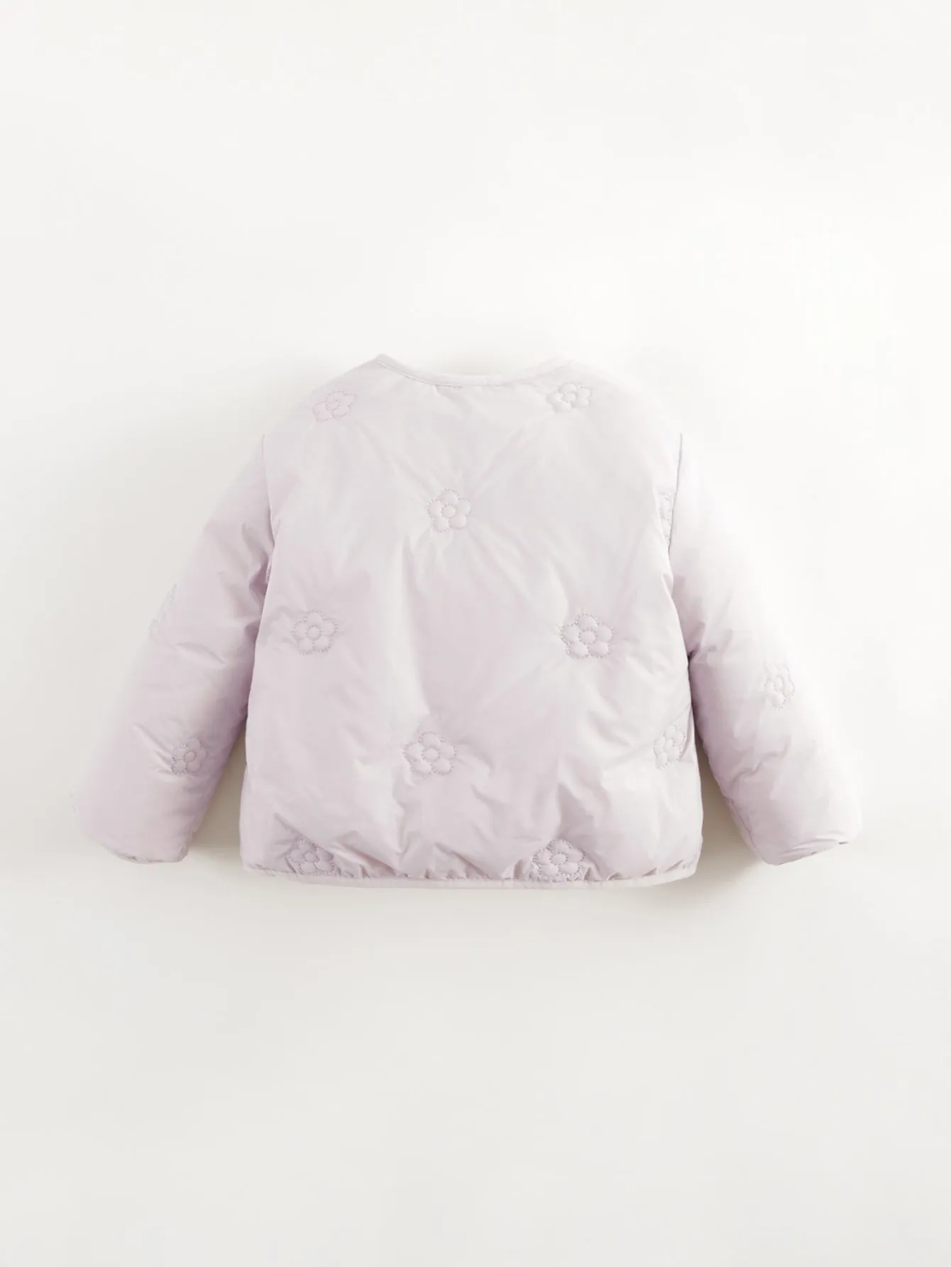 MARC & JANIE Girls Ultralight Floral Seamless Down Compact Jacket 232025