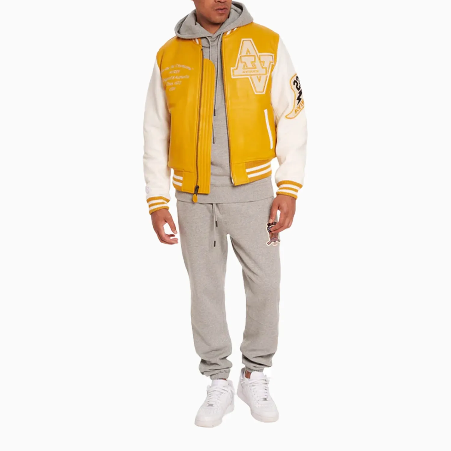 Men's Wildcat Varsity Leather Jacket