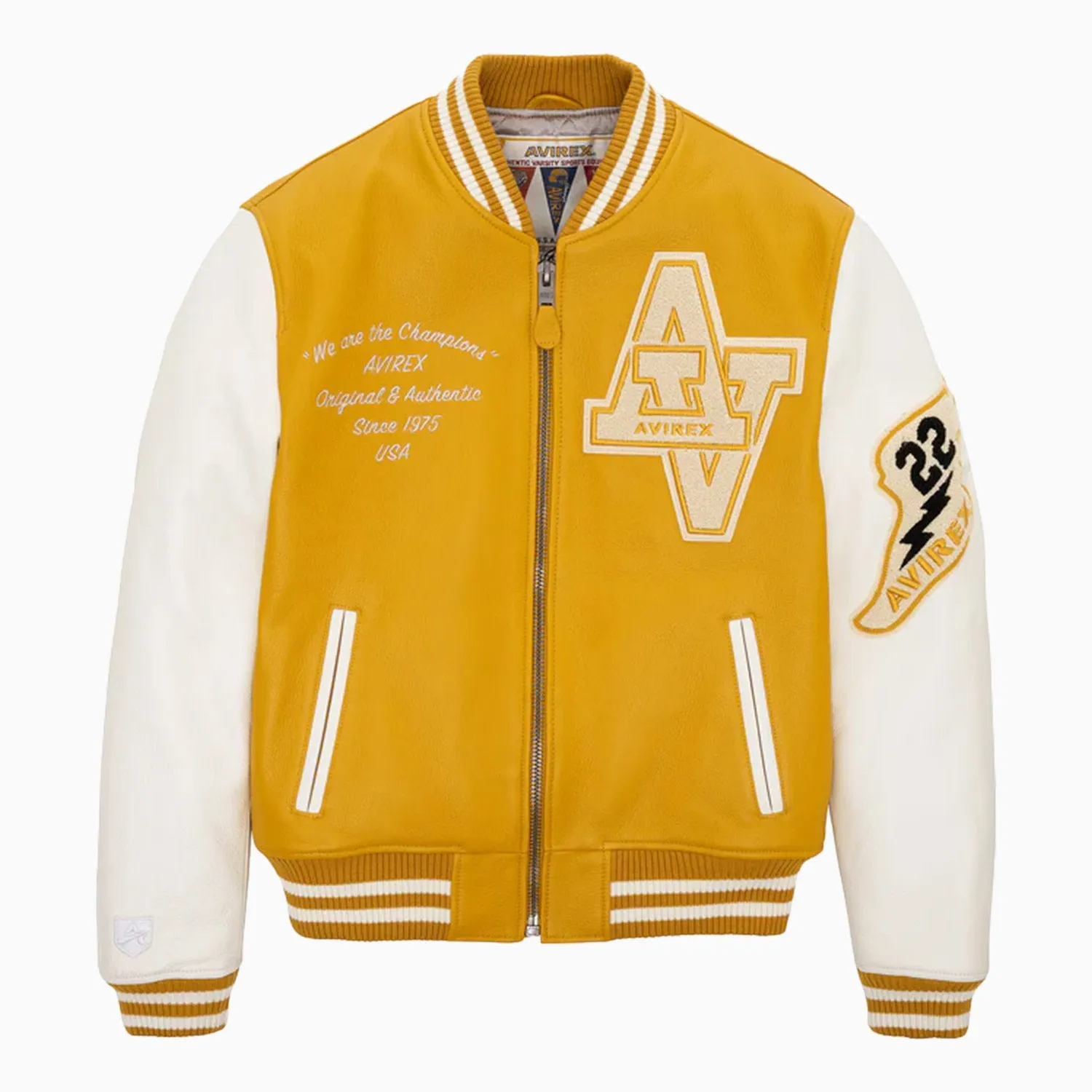 Men's Wildcat Varsity Leather Jacket