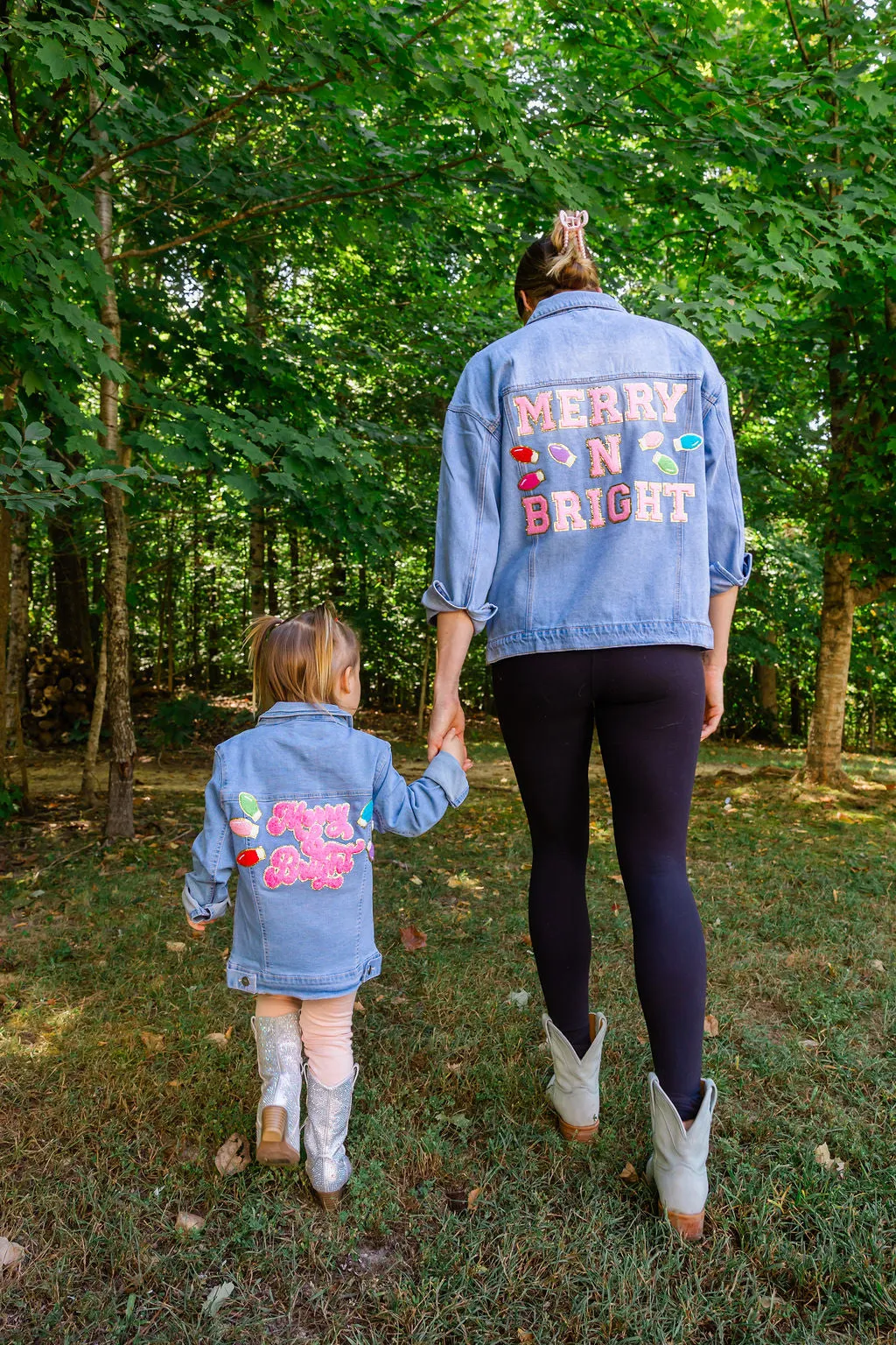 MERRY N BRIGHT DENIM JACKET