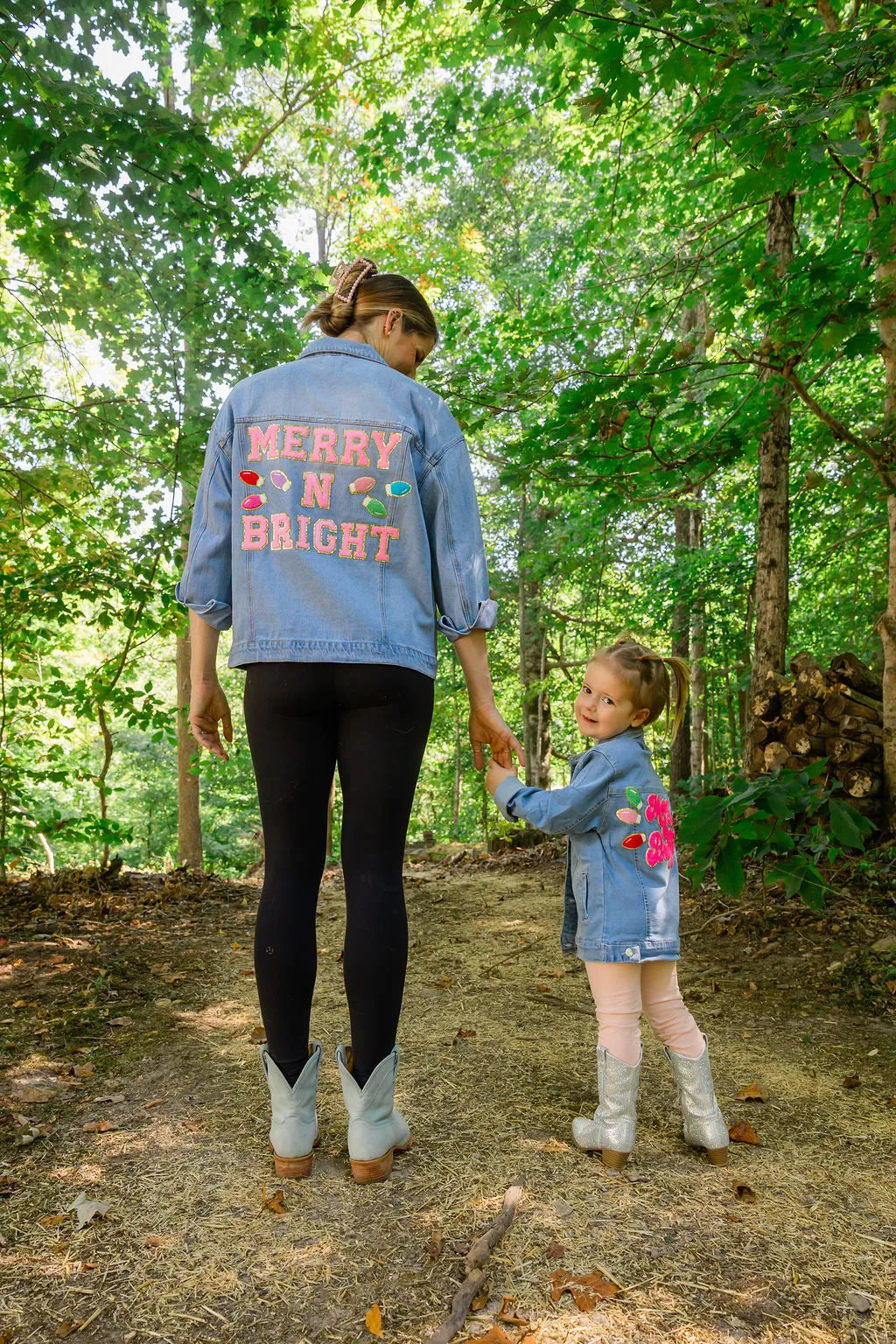 MERRY N BRIGHT DENIM JACKET