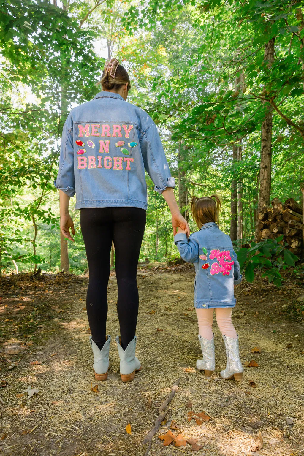 MERRY N BRIGHT DENIM JACKET