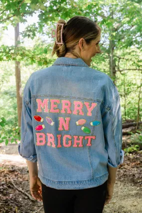 MERRY N BRIGHT DENIM JACKET