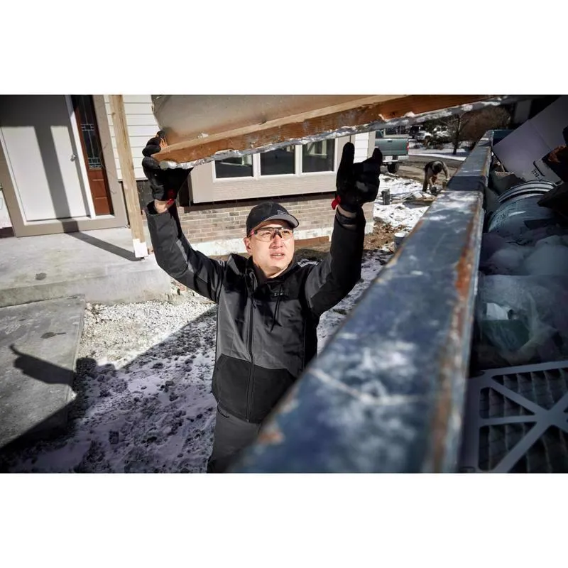 Milwaukee M12 S Long Sleeve Men's Hooded Heated Jacket Kit Gray