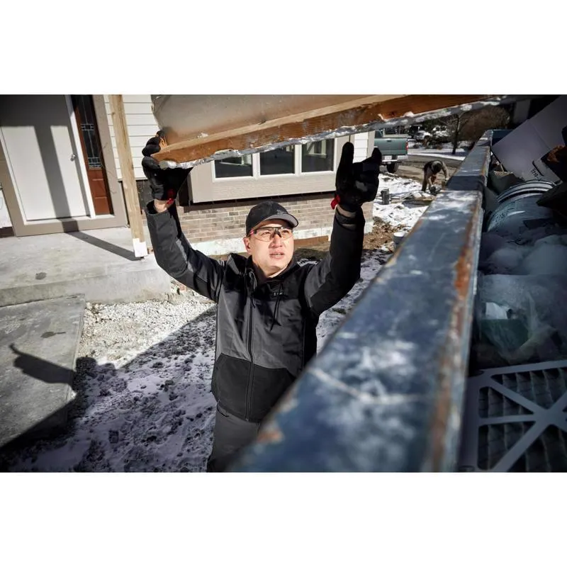 Milwaukee M12 XL Long Sleeve Men's Hooded Heated Jacket Kit Gray