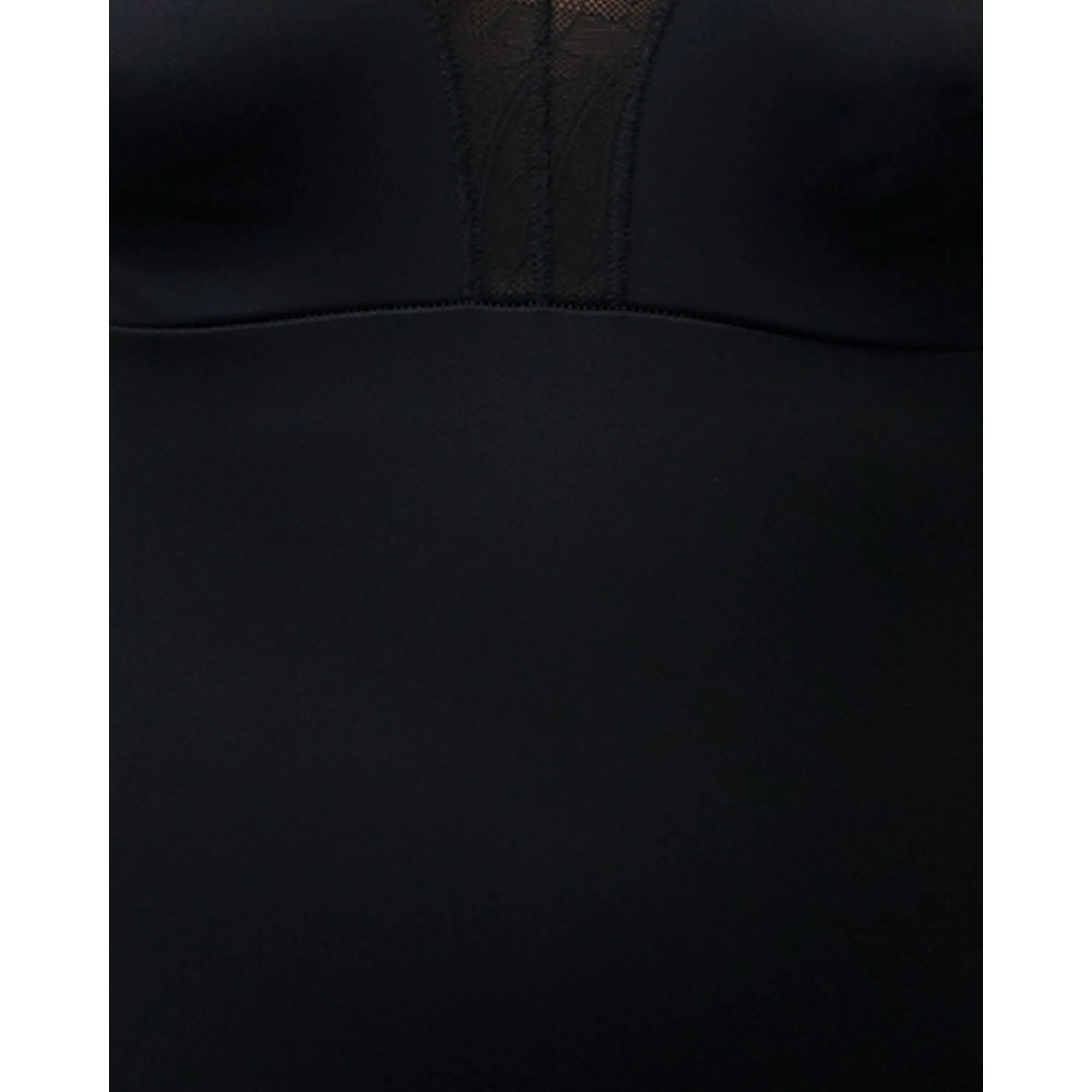 Minimiser Cup Shaping Bodysuit With Lace-Black