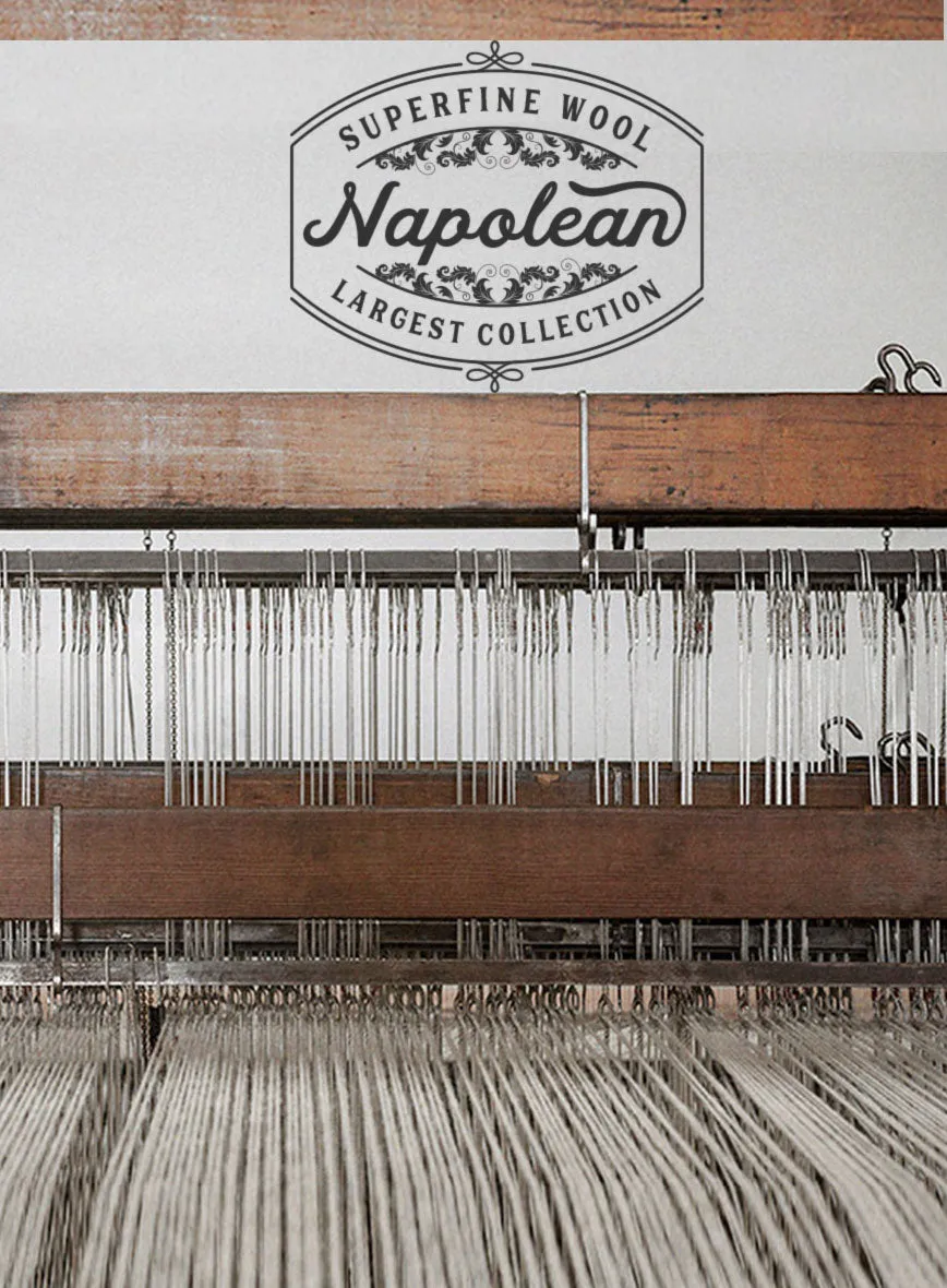 Napolean Diano Stripe Wool Suit