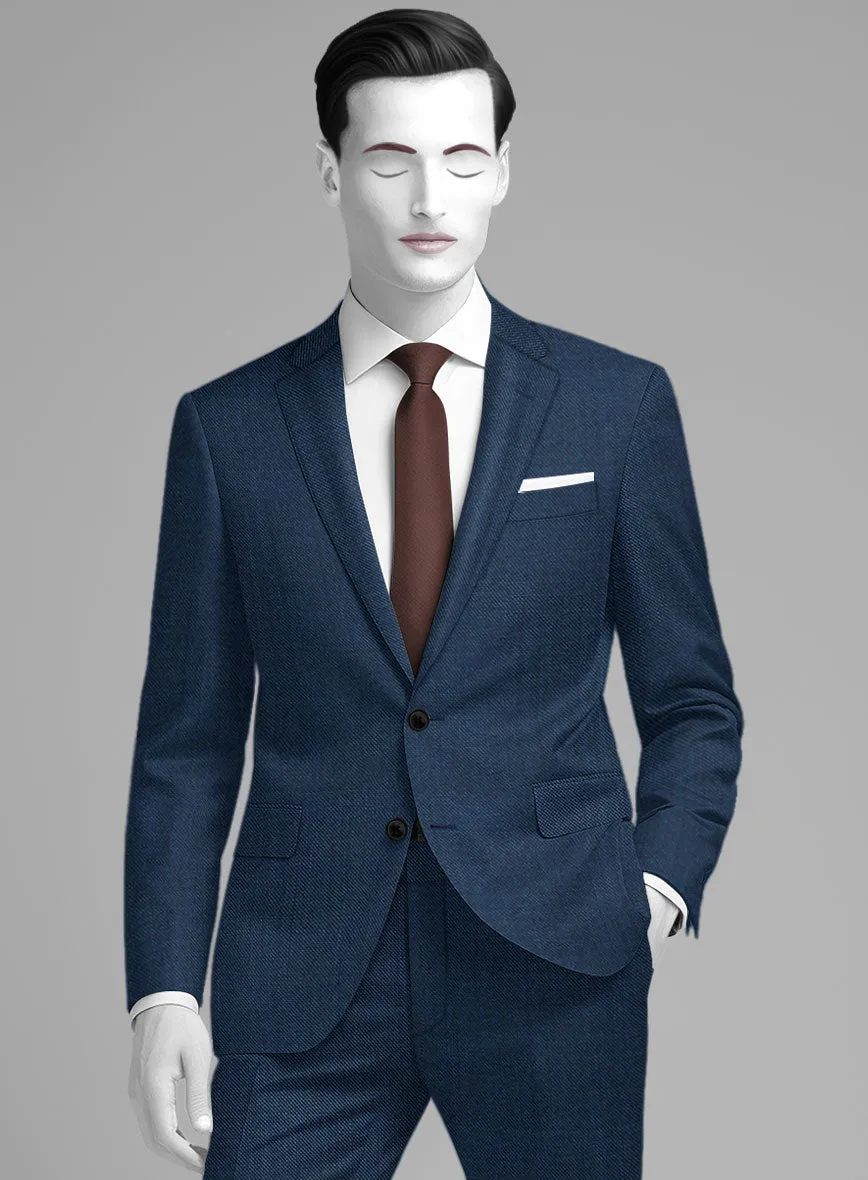 Napolean Spring Royal Blue Wool Suit