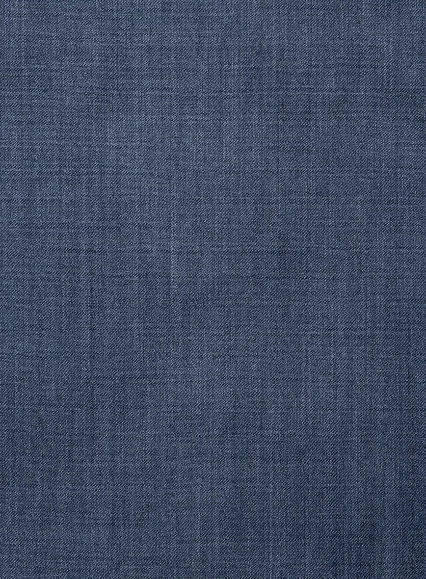 Napolean Stretch Imperial Blue Wool Suit