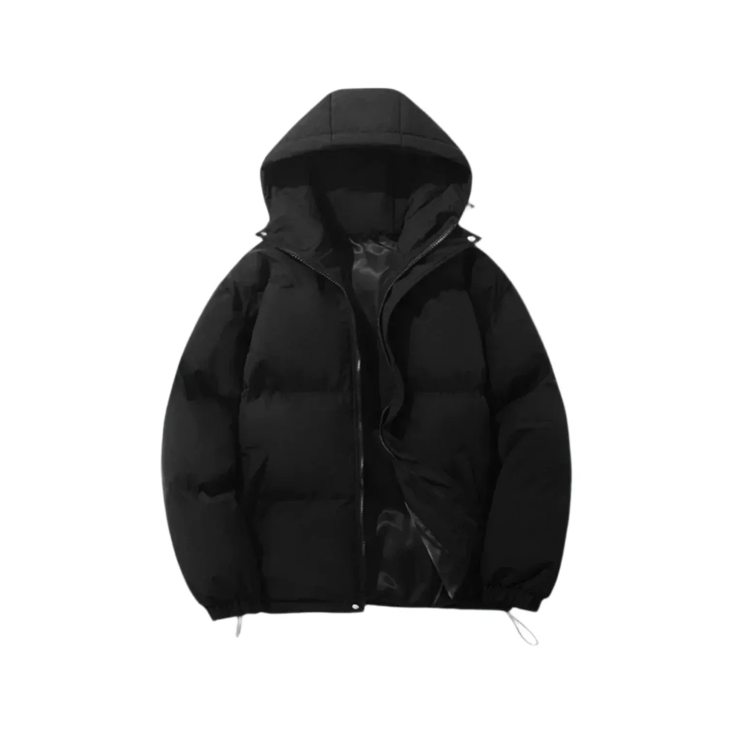 Practical Men's Quilted Coat with Insulated Design