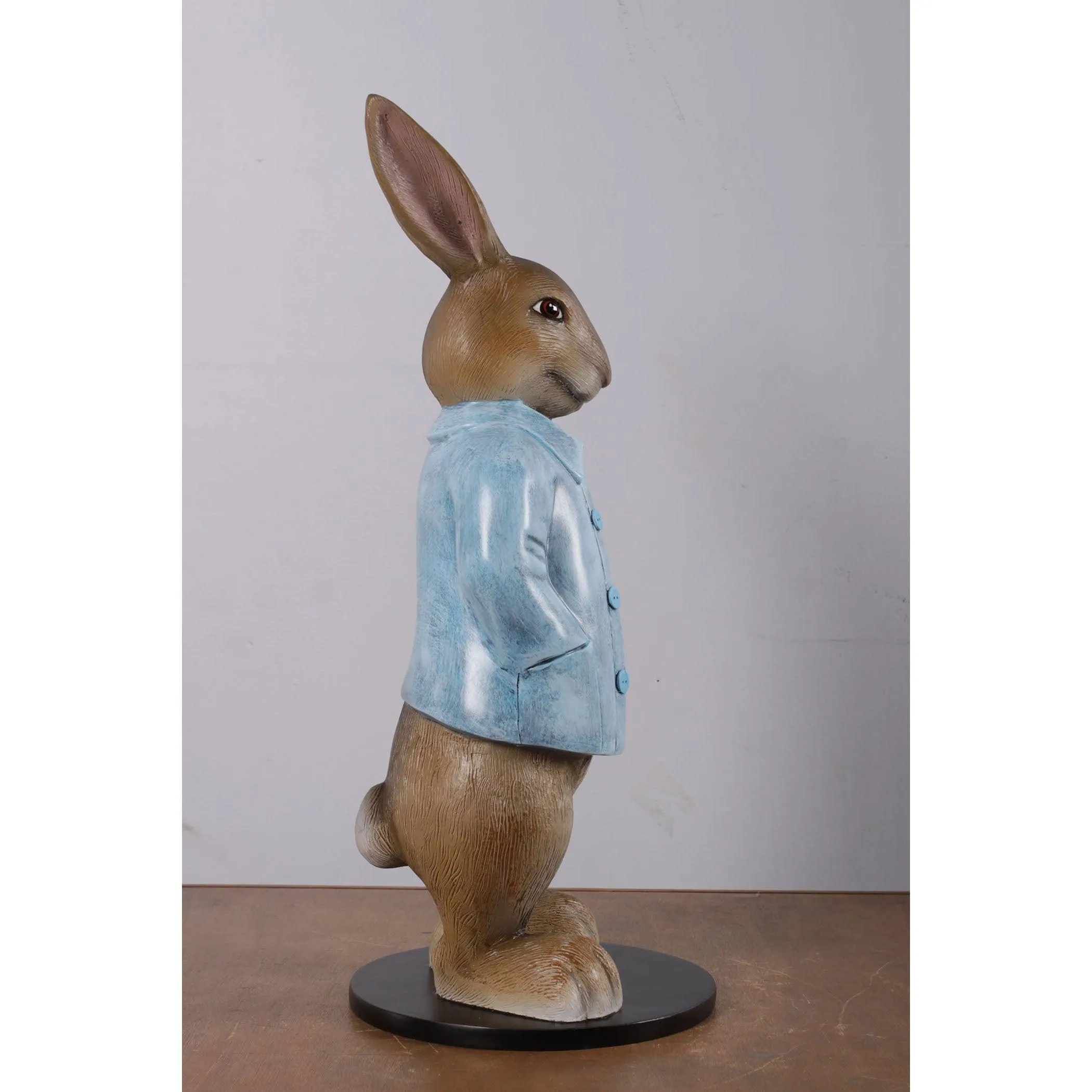Rob The Bunny Rabbit With Long Jacket Statue