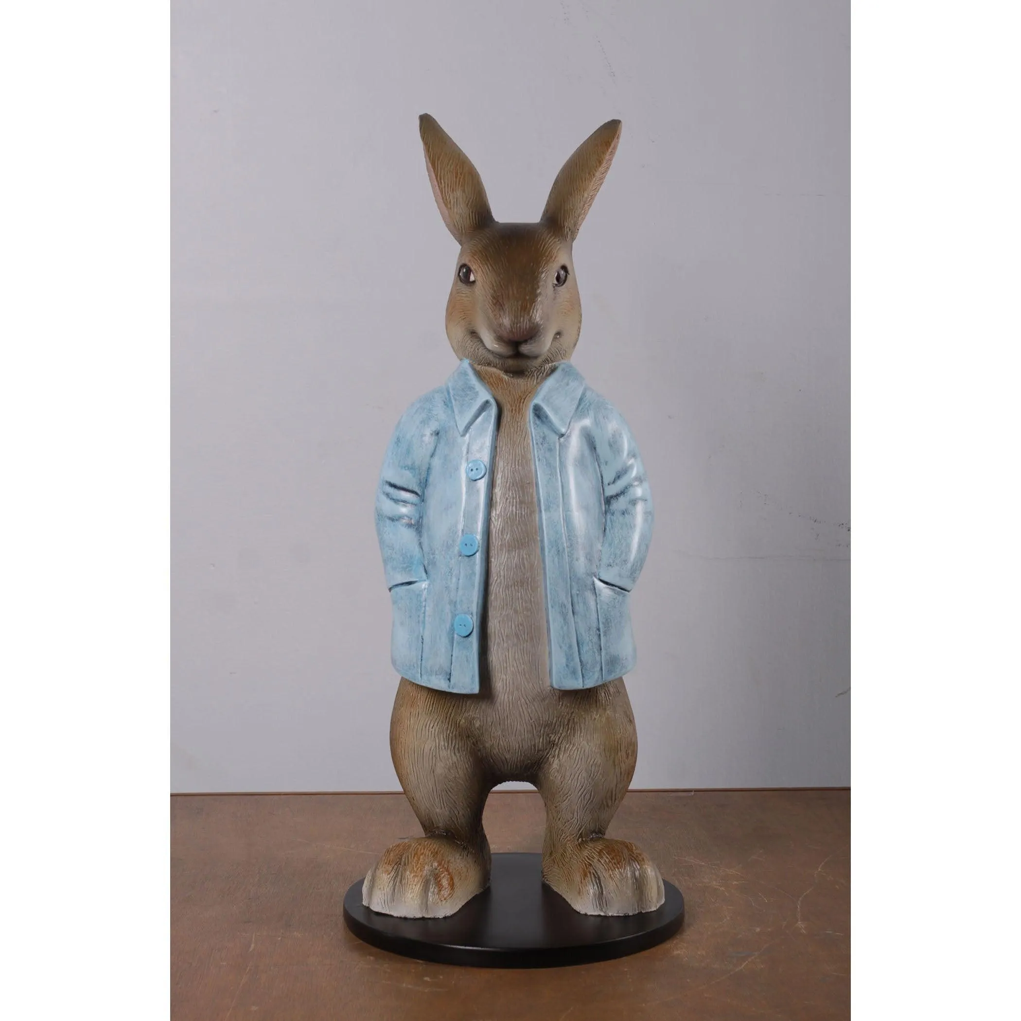 Rob The Bunny Rabbit With Long Jacket Statue