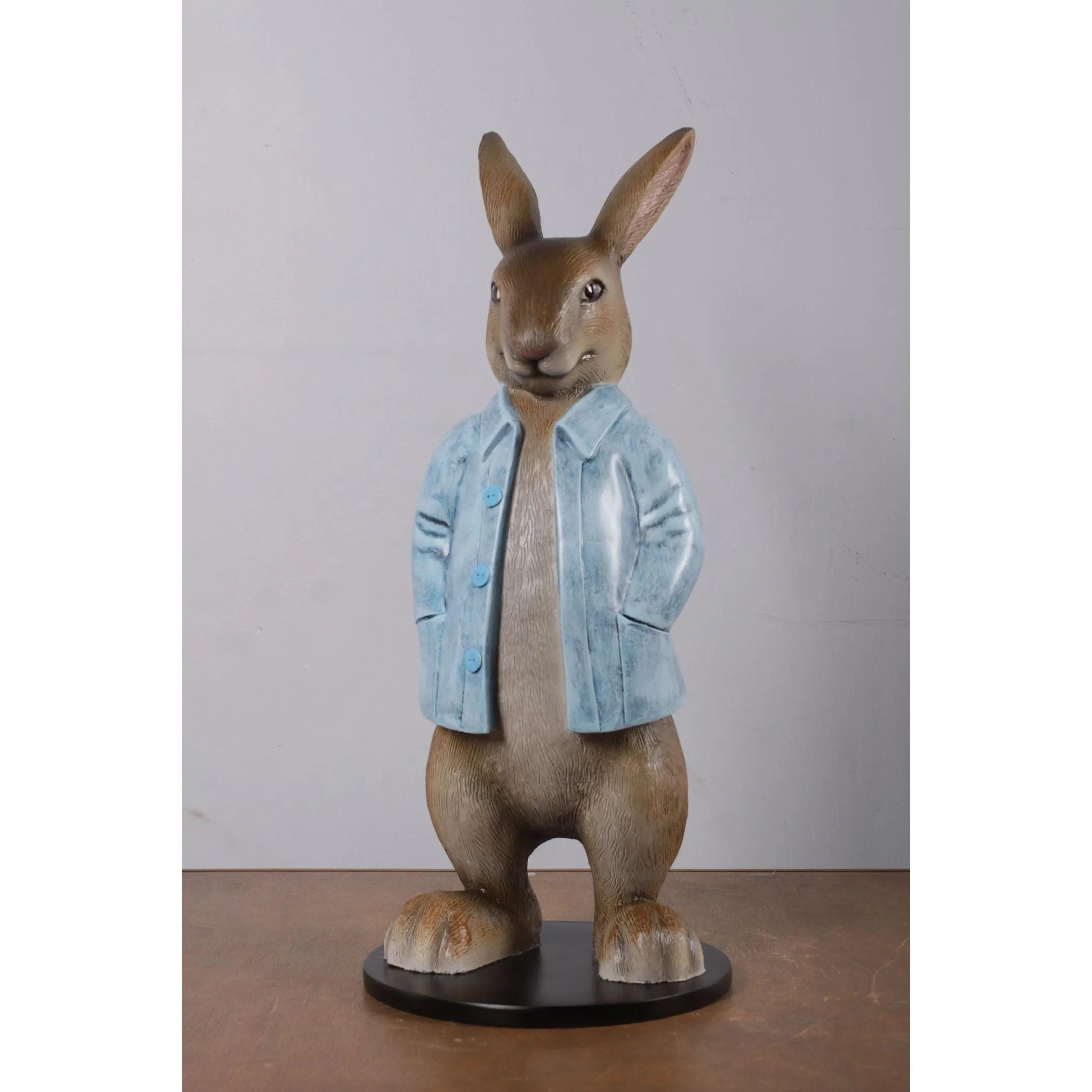 Rob The Bunny Rabbit With Long Jacket Statue