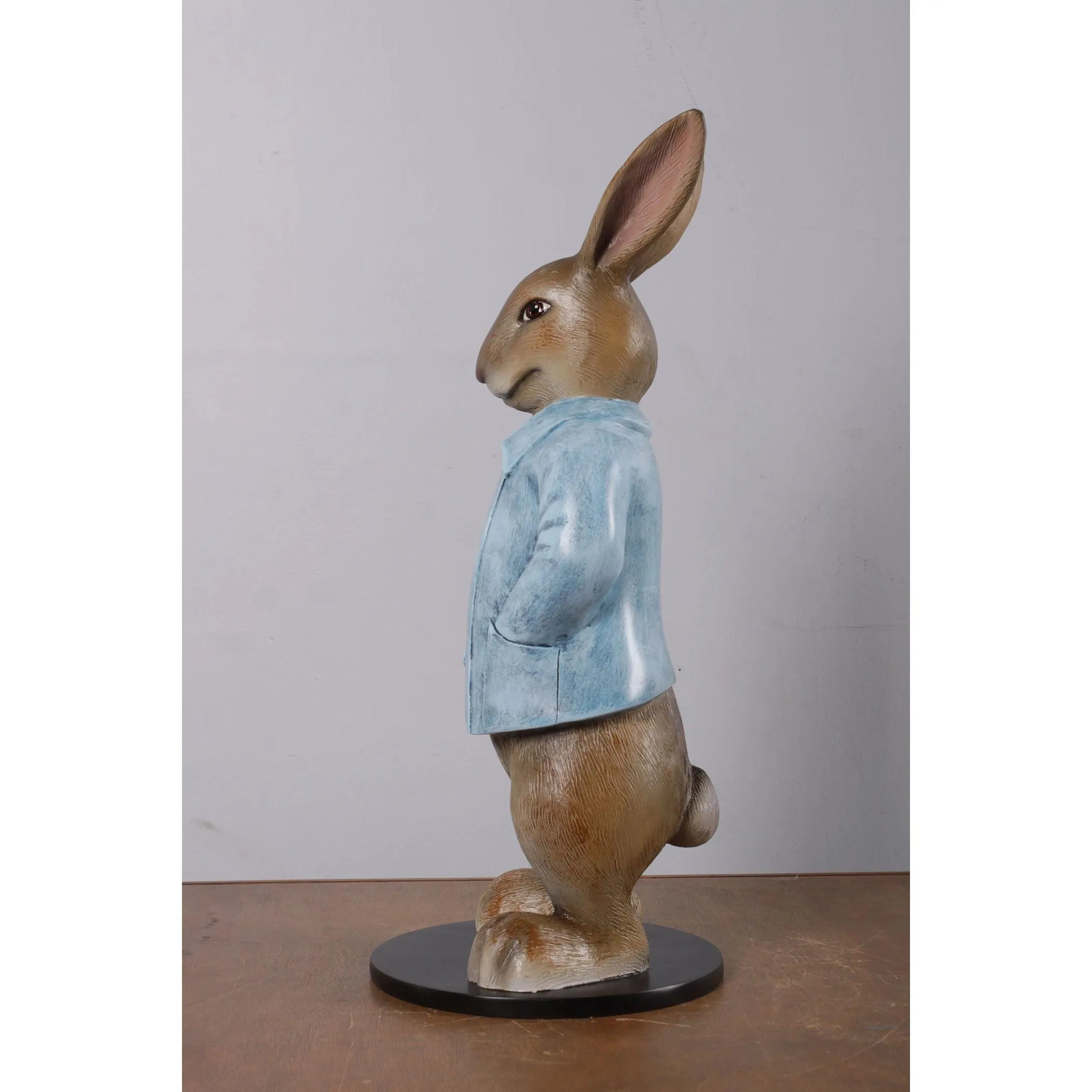Rob The Bunny Rabbit With Long Jacket Statue