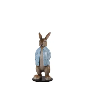 Rob The Bunny Rabbit With Long Jacket Statue