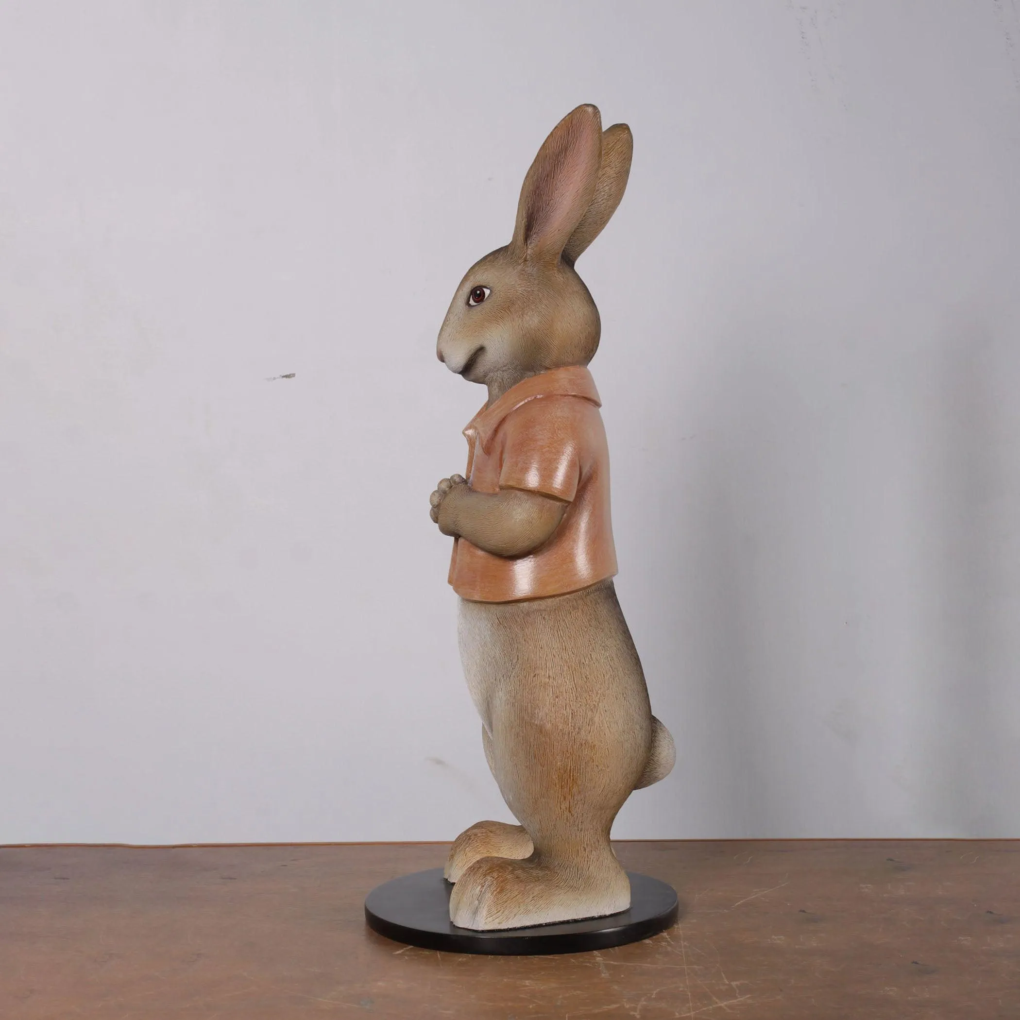 Rob The Bunny Rabbit With Short Jacket Statue