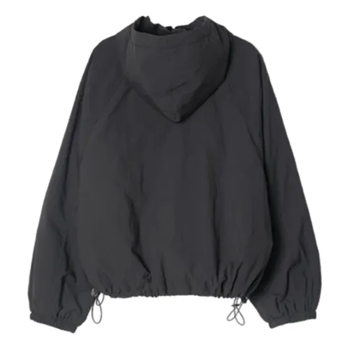 Ruffle Pullover Parka