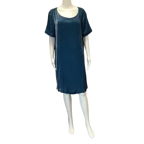 Sundance Women's Dress Blue Velvet Size: XL