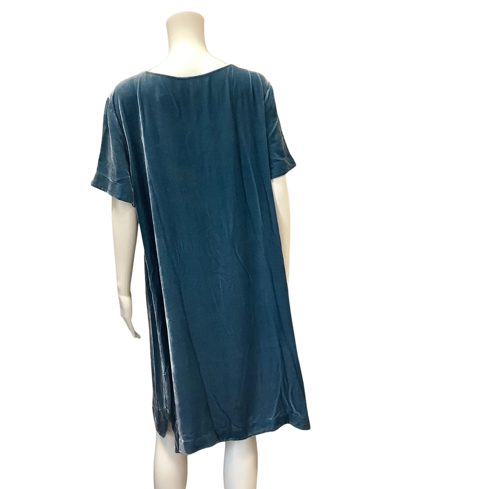 Sundance Women's Dress Blue Velvet Size: XL