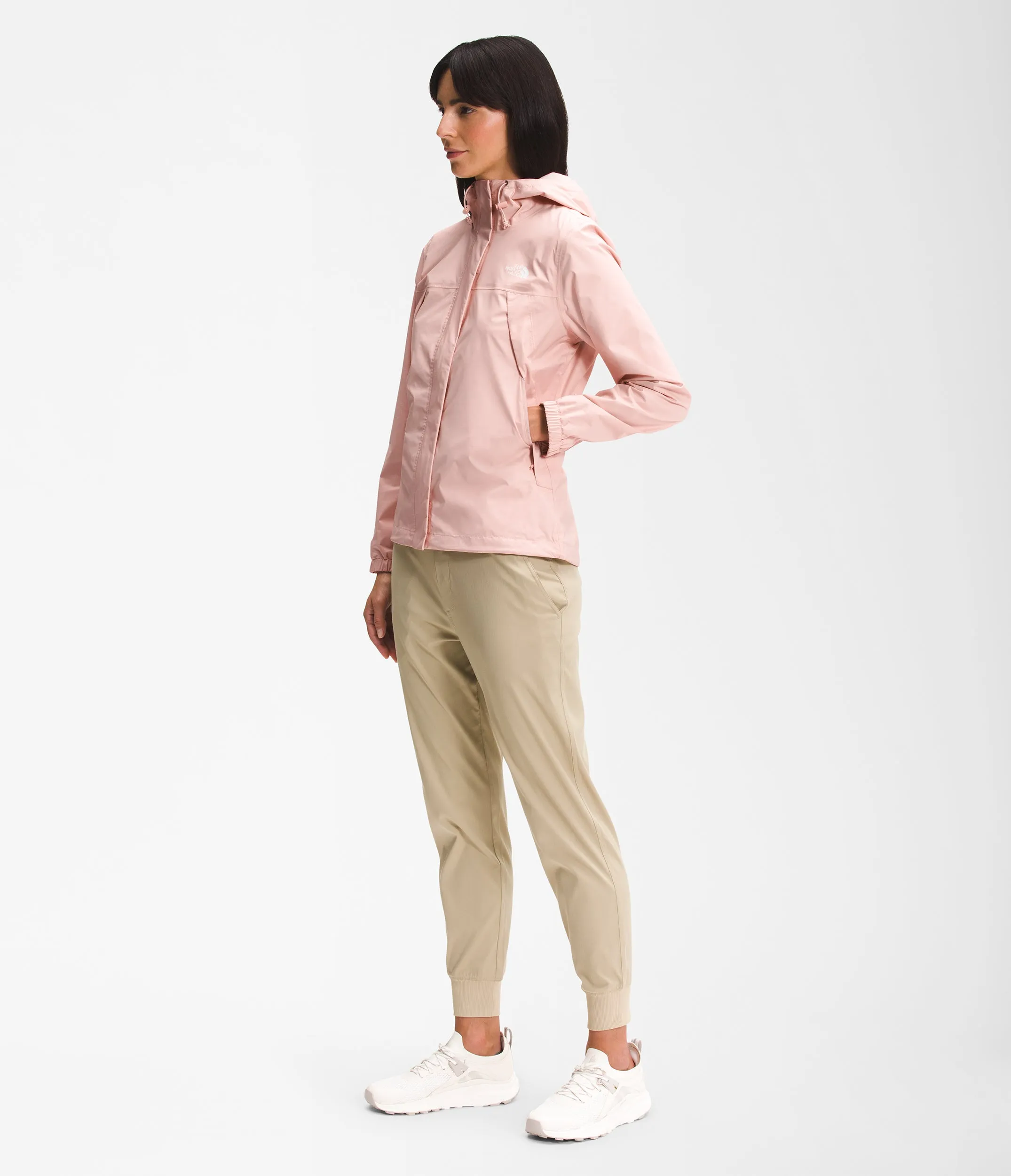 The North Face Womens Antora Jacket - Evening Sand Pink