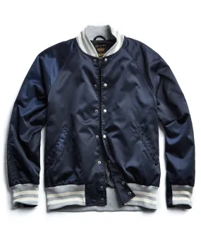 Todd Snyder   Golden Bear Japanese Nylon Snap Bomber